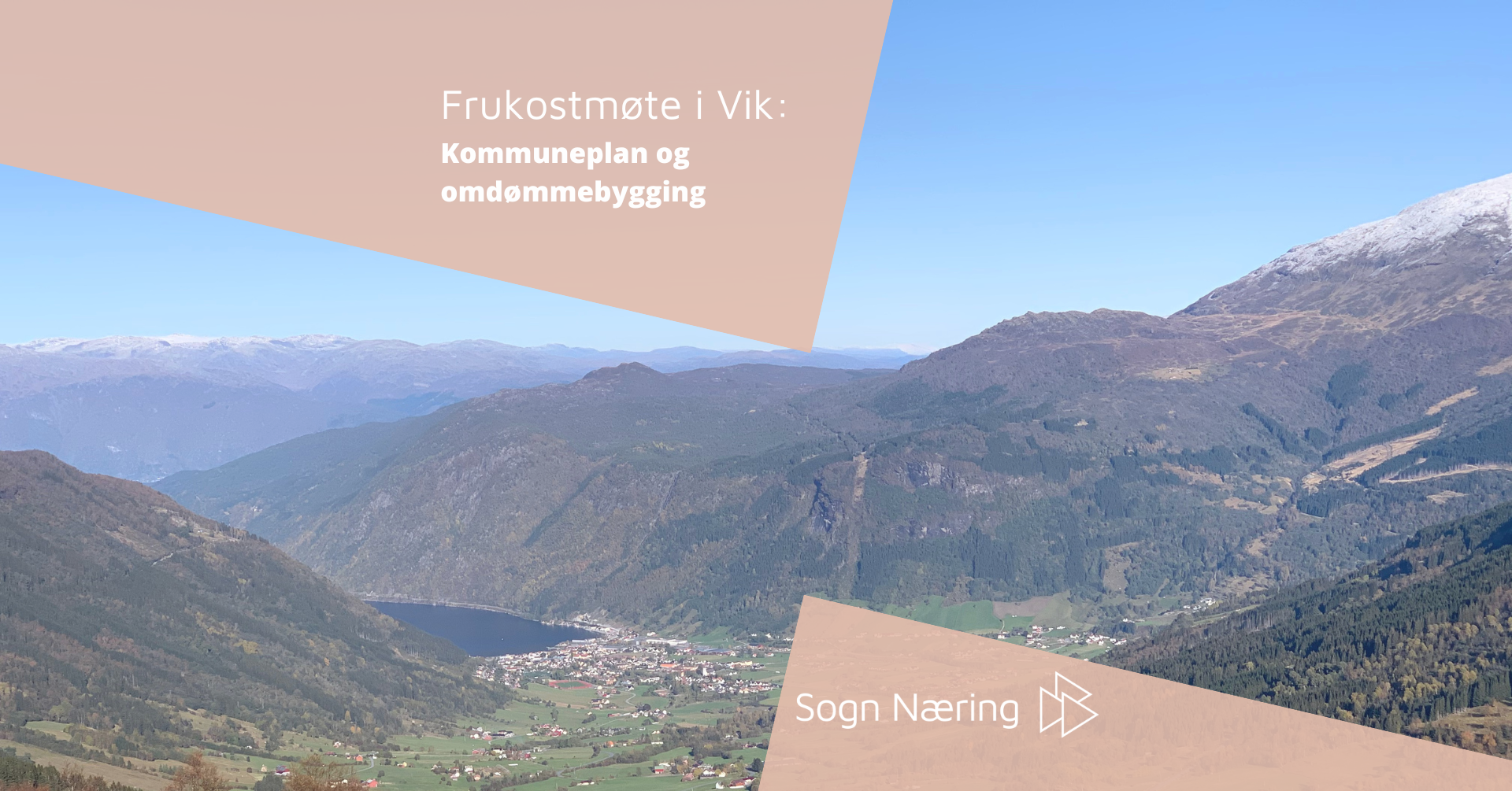 Frukostmøte i Vik: Kommuneplan og profil- og merkevara Sogn