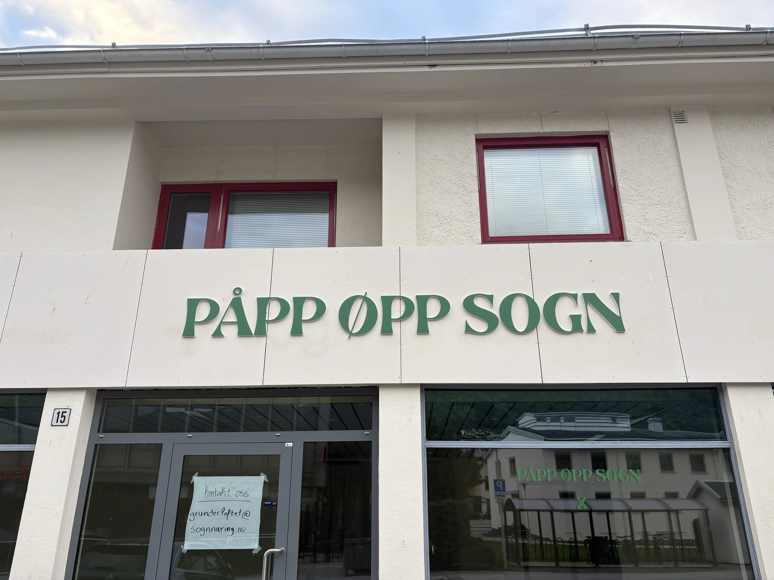 Opning av Påpp Øpp Sogn