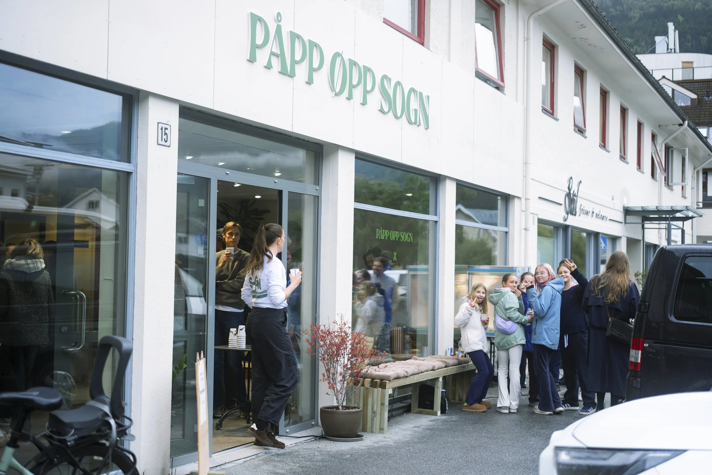 Opning av Påpp Øpp Sogn