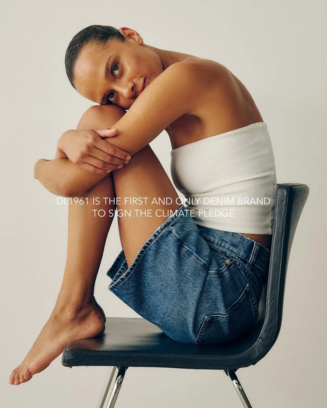 We are proud to announce that @dl1961denim is the first and only denim brand to join The Climate Pledge, a global commitment to reach net-zero carbon emissions by 2040.