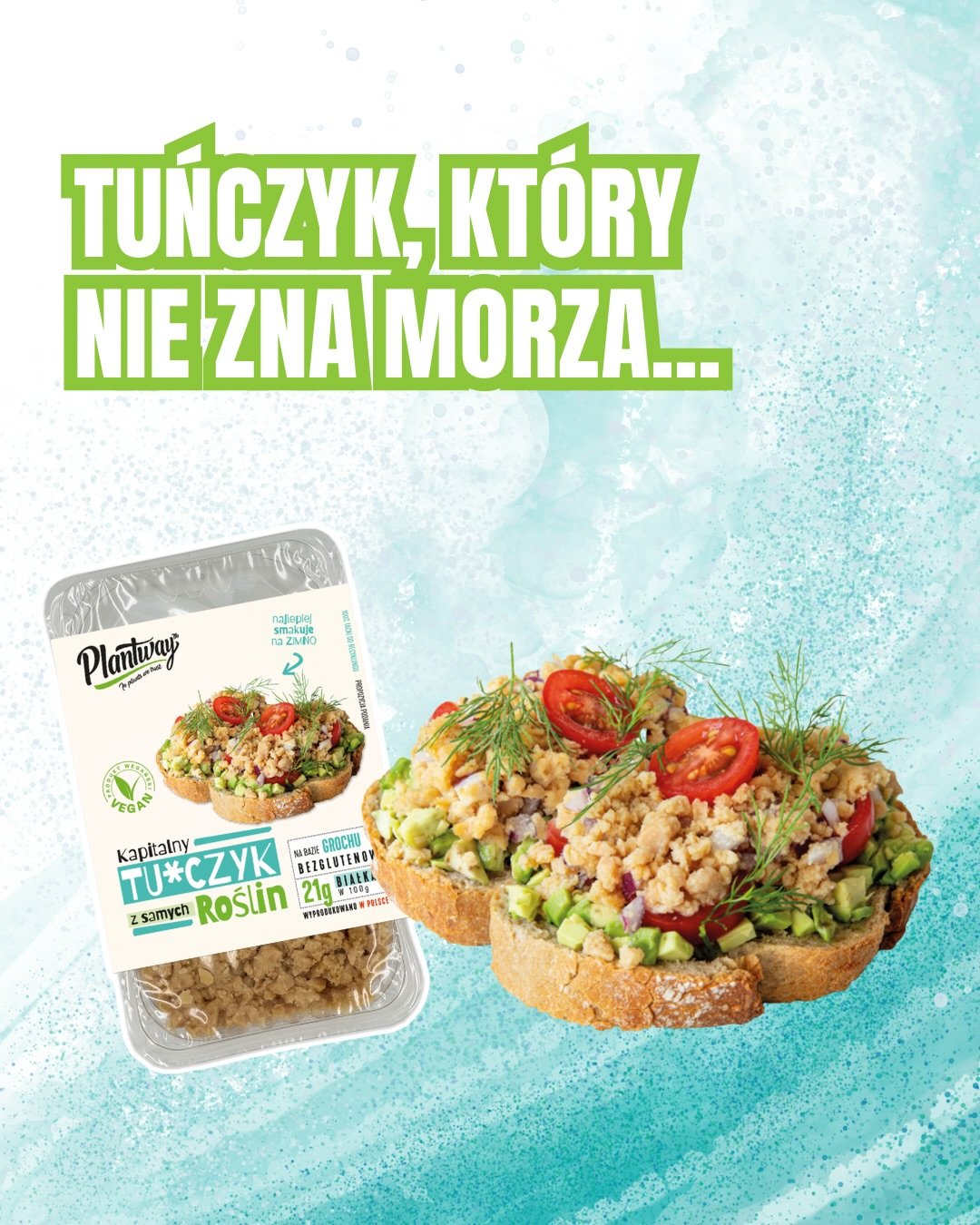 Czy można poczuć smak oceanu, dbając jednocześnie o jego mieszkańc&oacute;w? Z Plantway to nie tylko możliwe, ale i pyszne! 

Nasz Kapitalny Tu*czyk w smaku jest niemal nie do odr&oacute;żnienia od tradycyjnej ryby, a przy tym oferuje czysty, roślinn