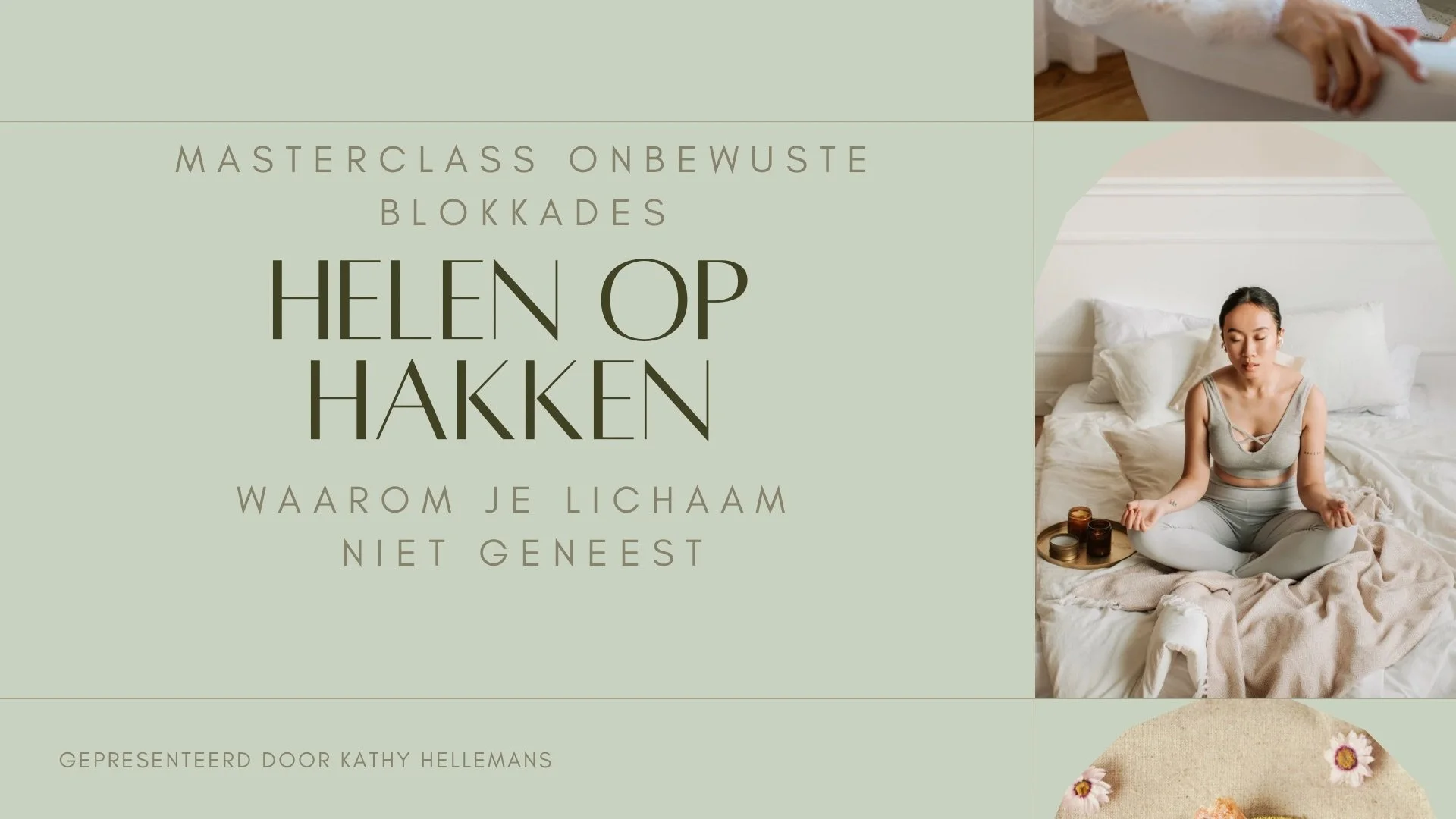 Masterclass - waarom je lichaam niet geneest - 4/6/2026 - 19.30u