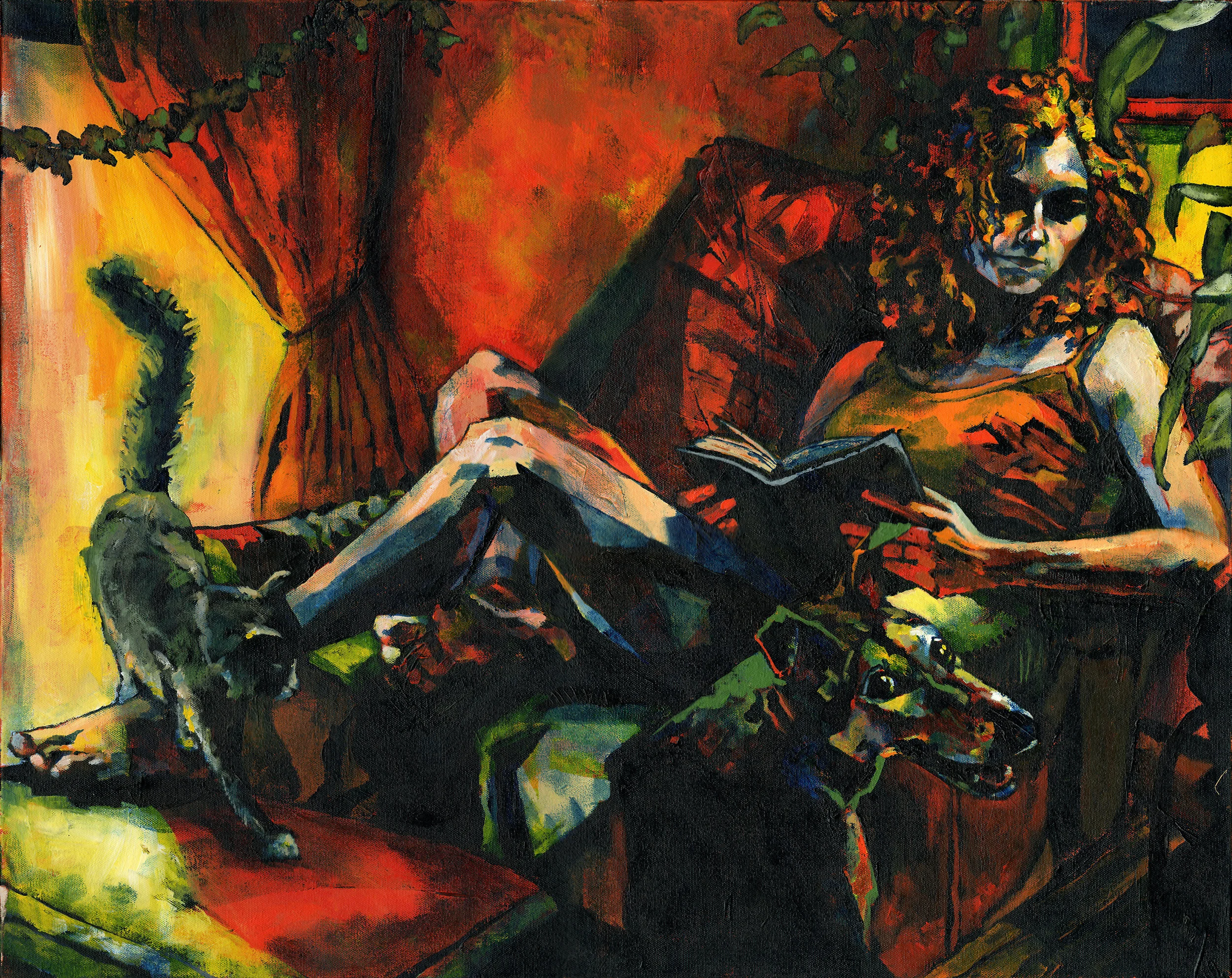 Sunday | Acrylic on canvas | 24 x 30 inches | 2007