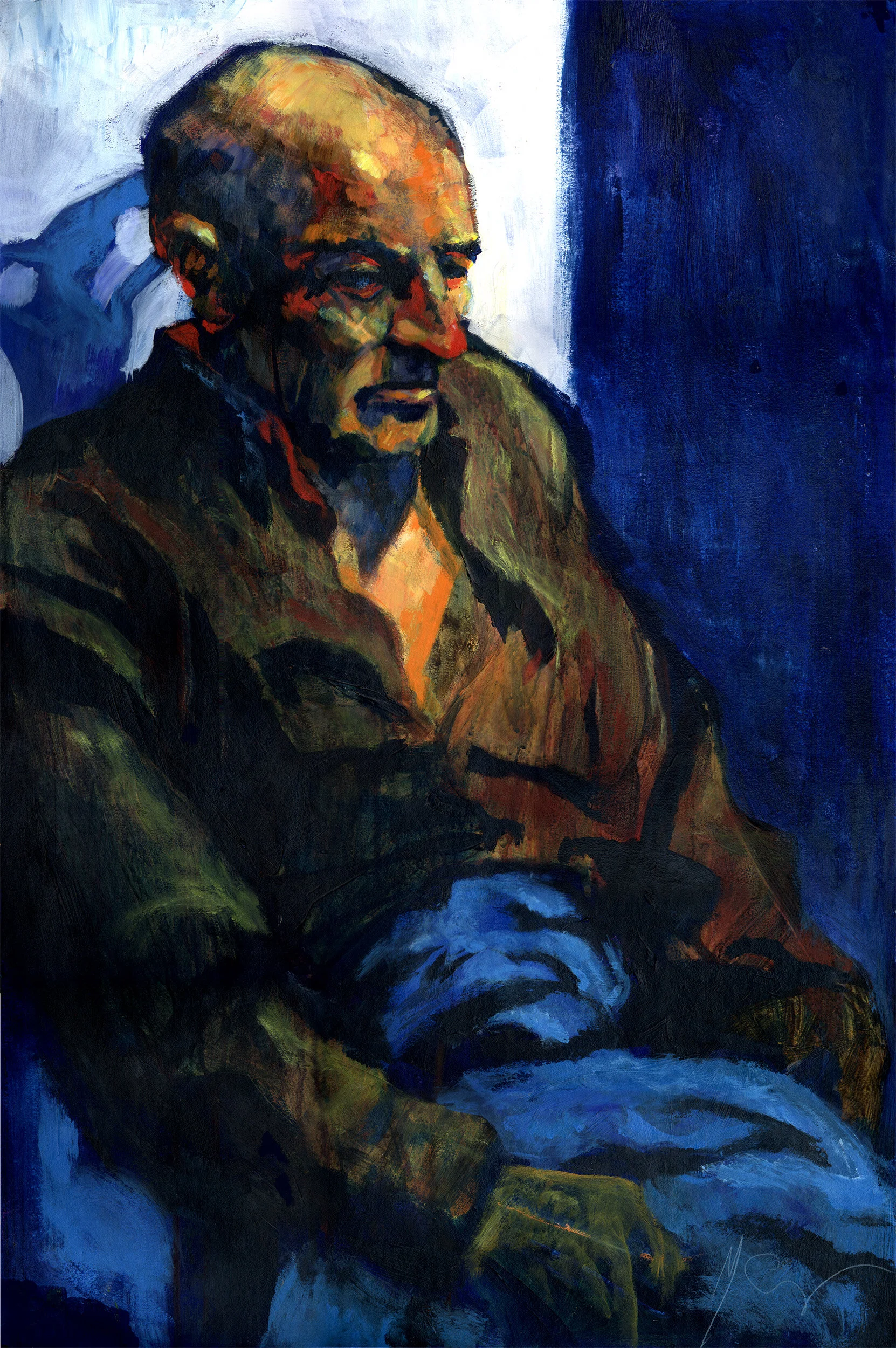 1973 | Acrylic on panel | 20 x 30 inches | circa 1995