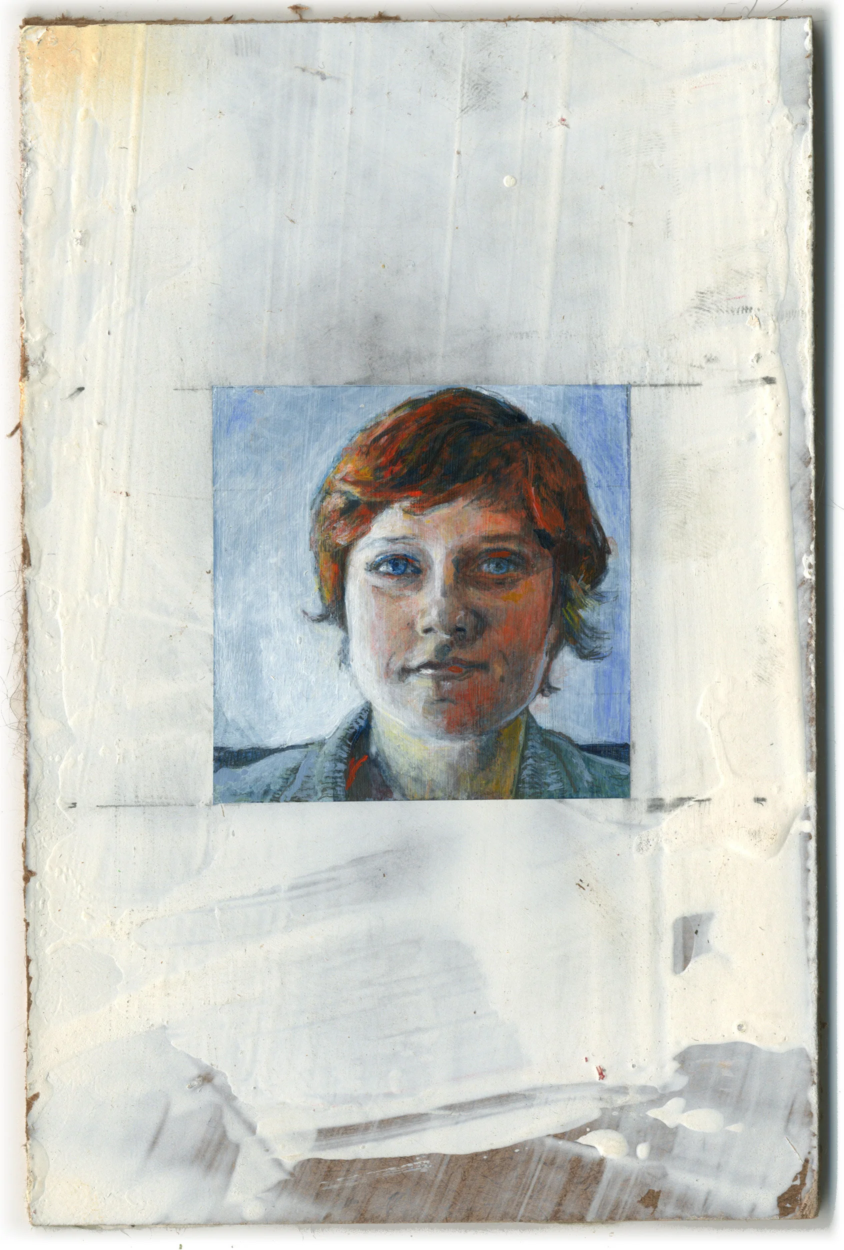 Carrie 2×2 | Acrylic on board | 2 x 2 inches | 2007