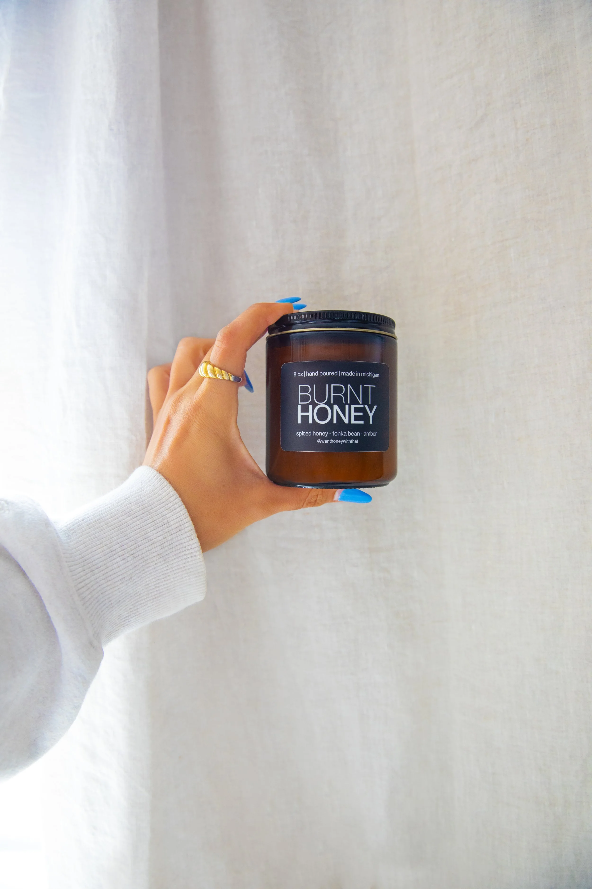 Burnt Honey Fall Candle