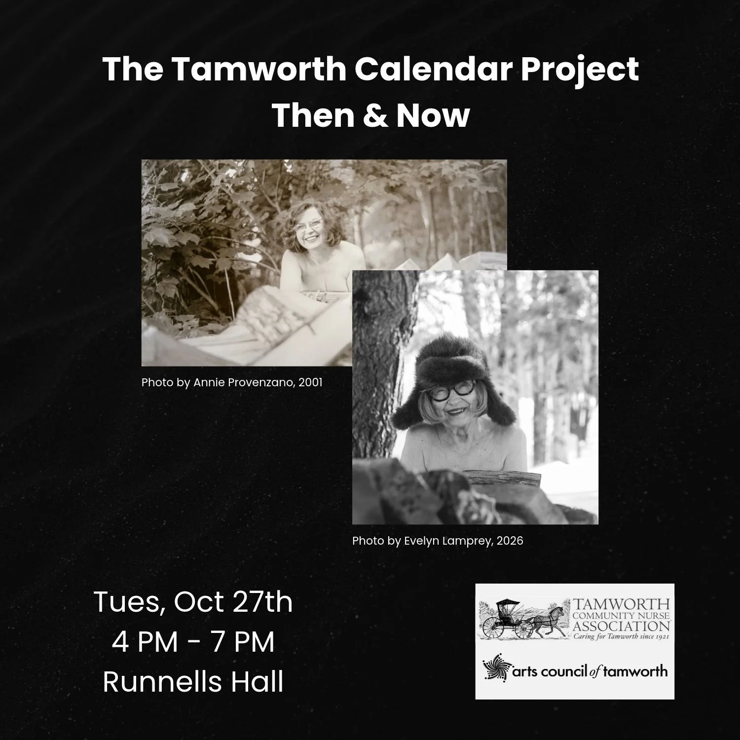 The Tamworth Calendar Project Then & Now   Tues, Oct 27th   4 PM - 7 PM   Runnells Hall  