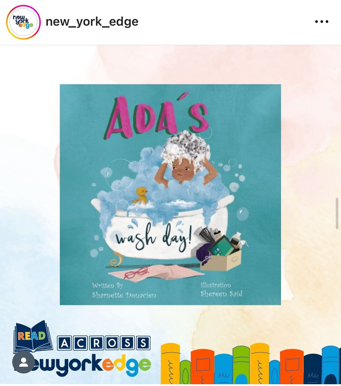 Read Across America Week - Ada's Wash Day
