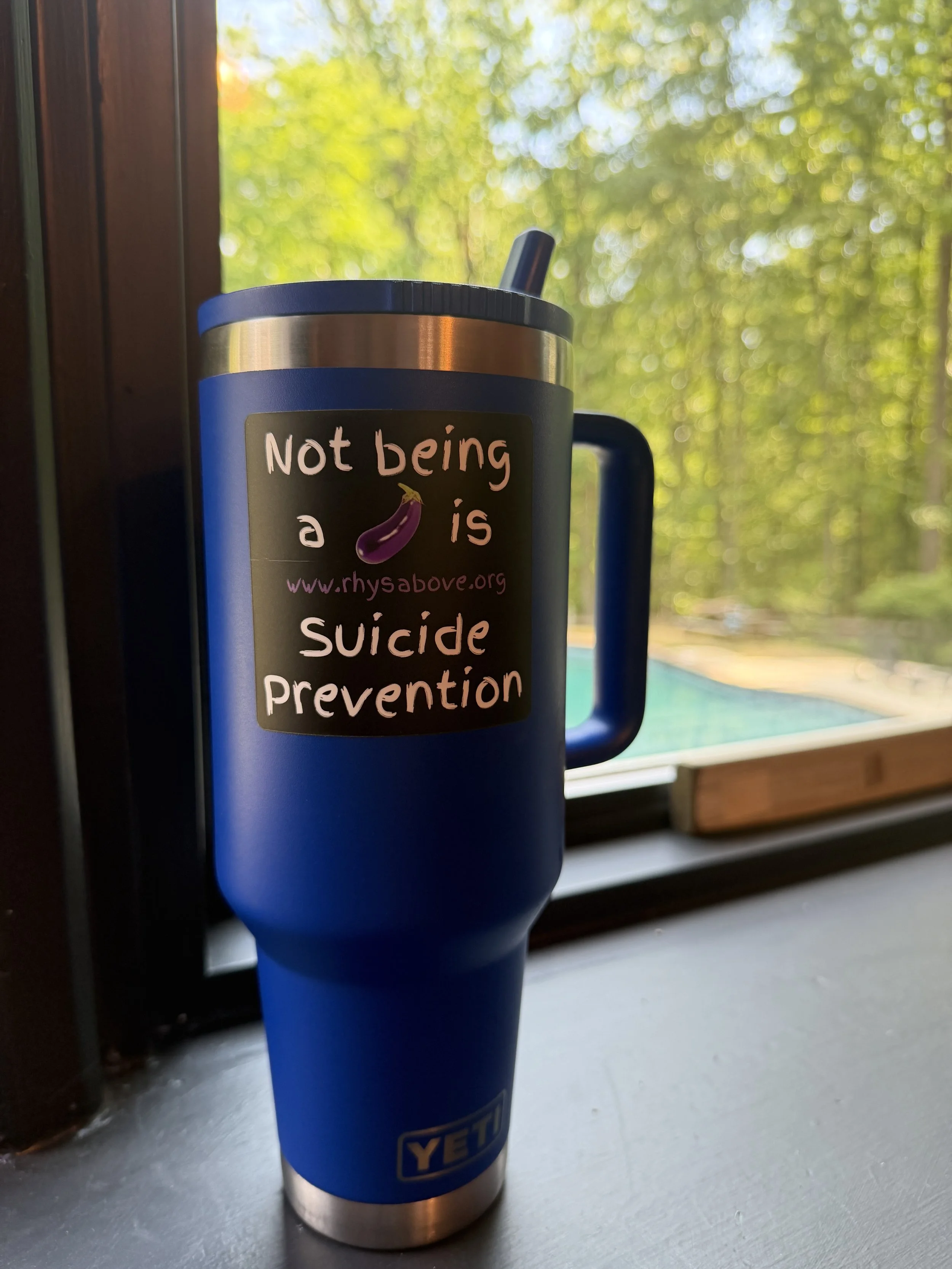 Not Being a * Sticker