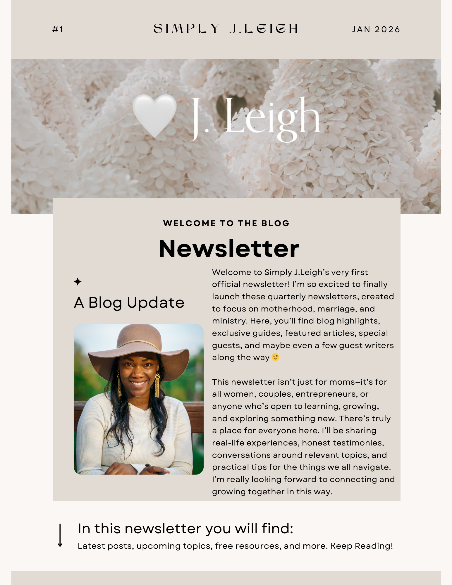January Newsletter