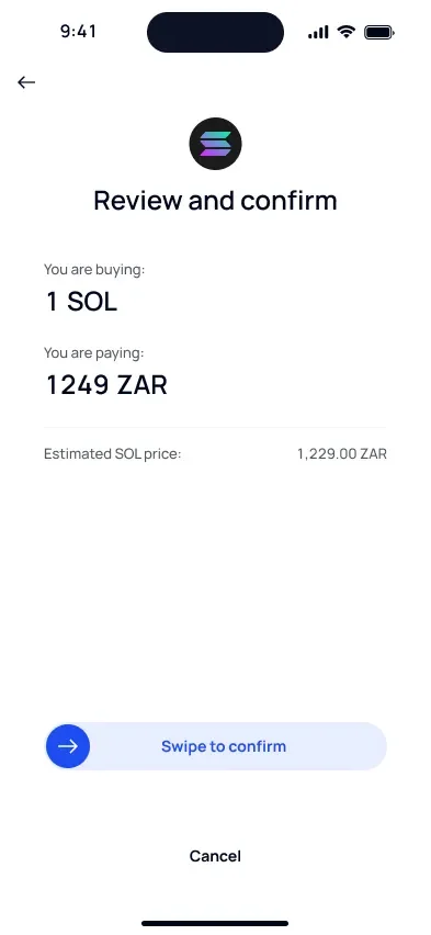 Review SOL order