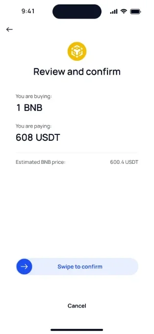 Review BNB order