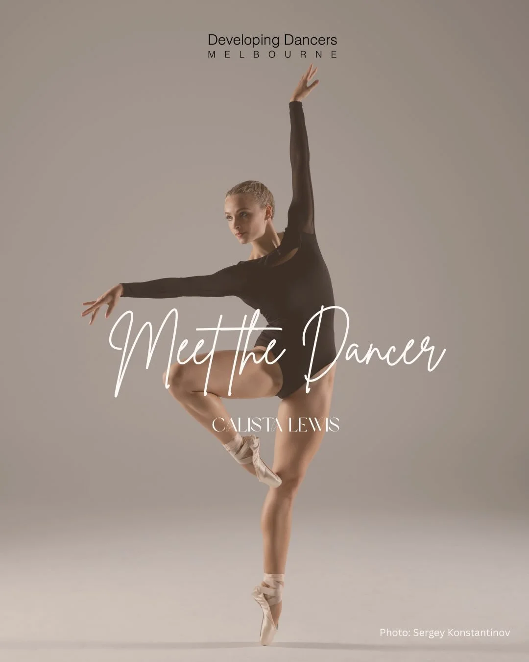 Calista&rsquo;s journey is a beautiful reminder that artistry is sustained not only through technique, but through a rich inner world - music, curiosity, discipline and courage.

A former student of Kate Reilly preceding her studies at the Australian