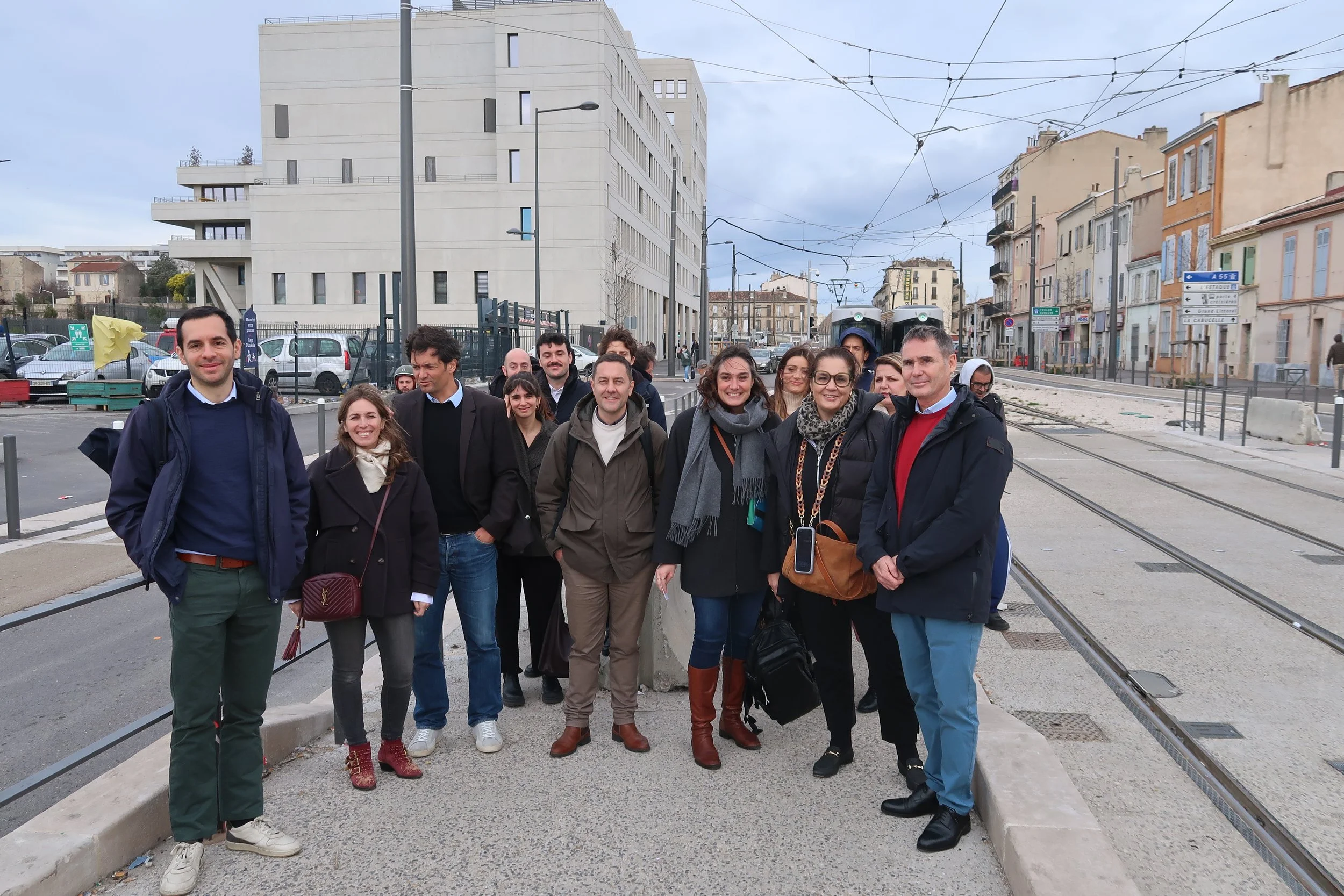 Visite de projet métropolitain : extension du tramway