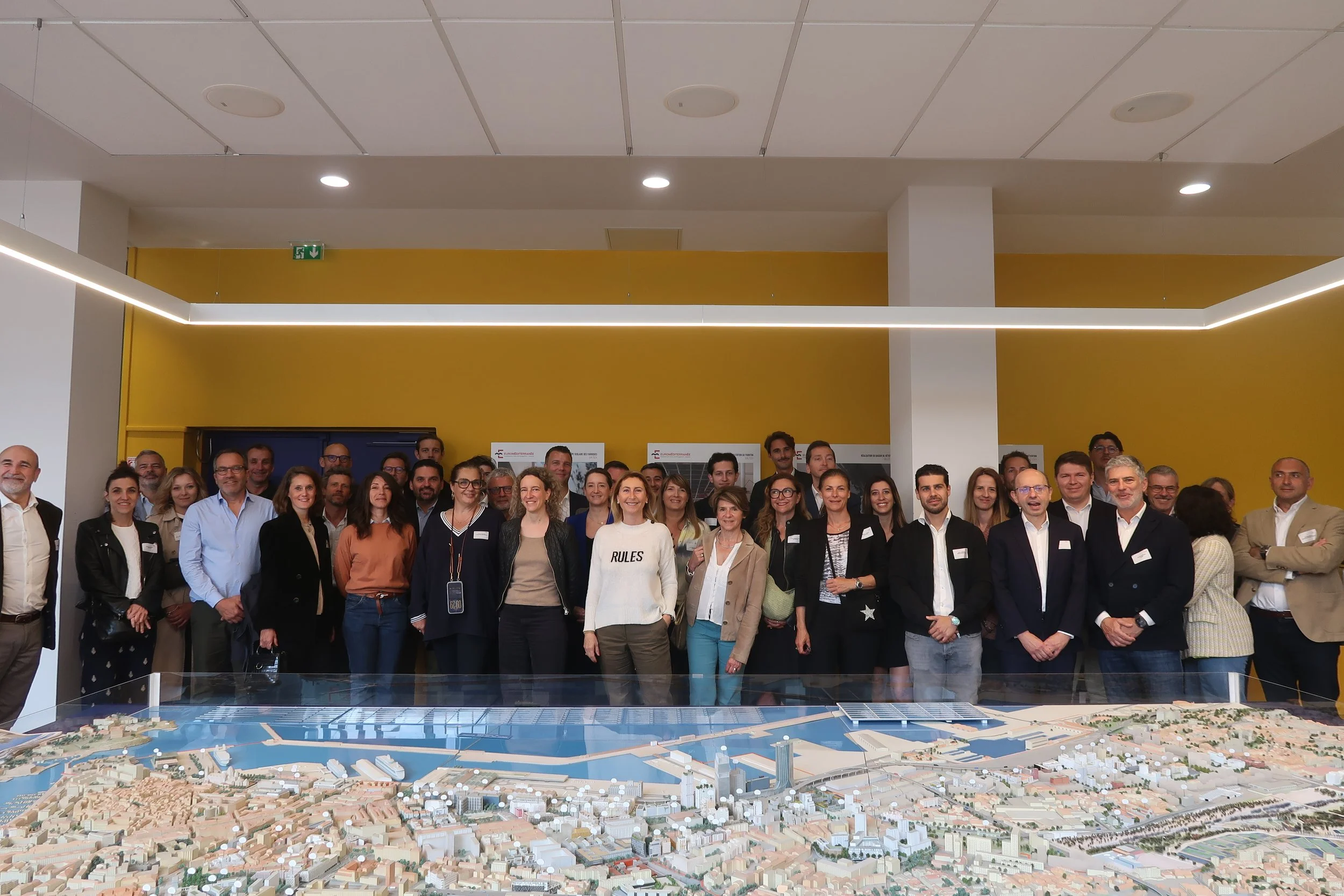 Point d’actualité & visite Euroméditerranée