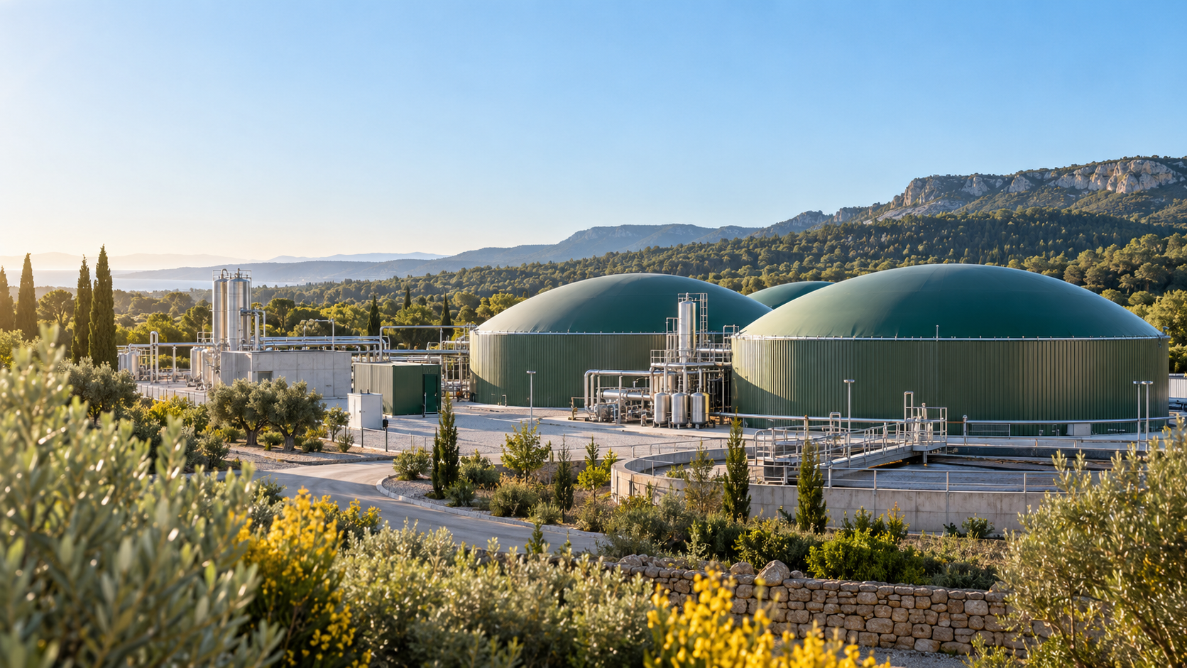 Visite du site de production de biométhane ISDND VEOLIA, en partenariat avec GRDF