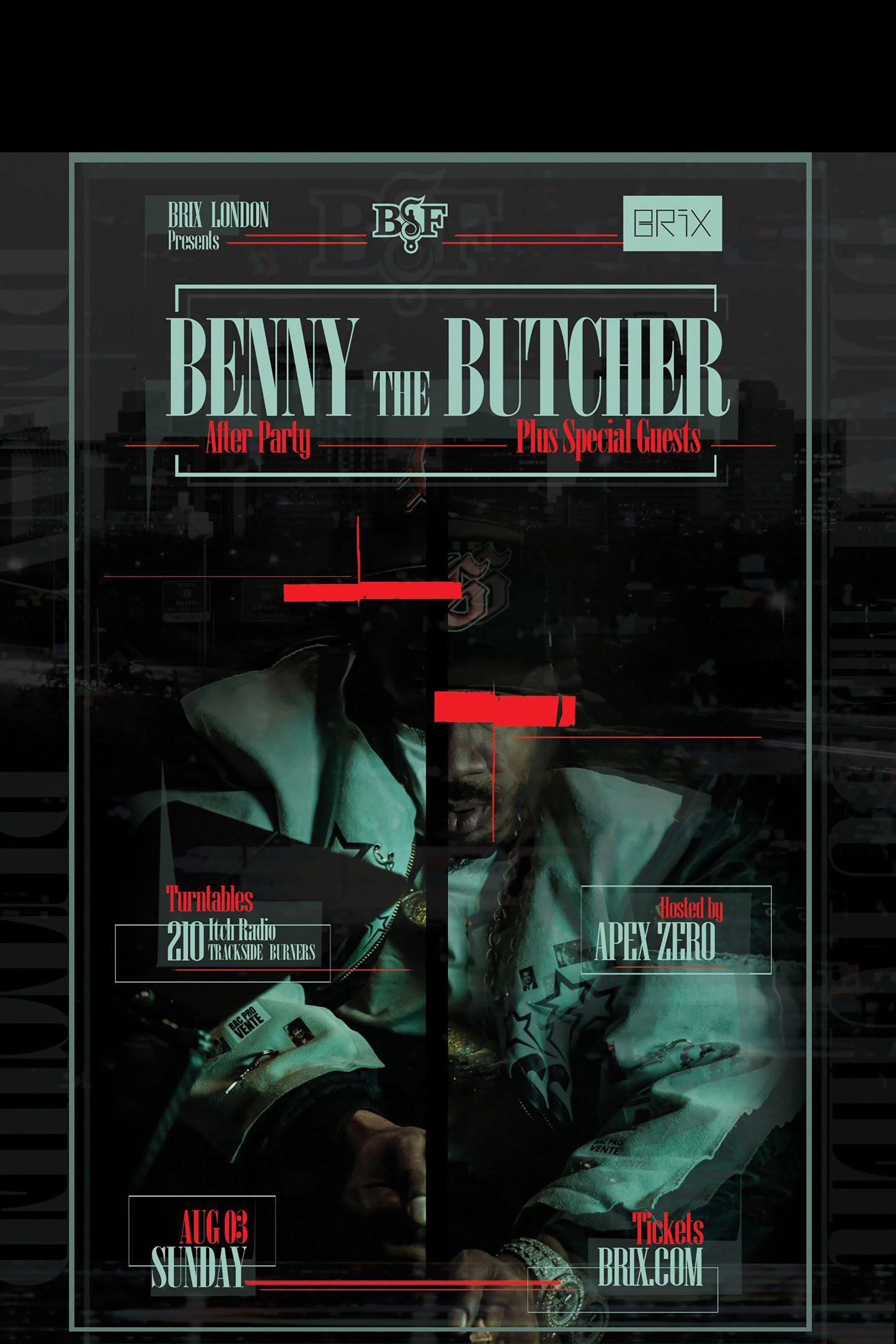 BENNY the BUTCHER at BRIX
