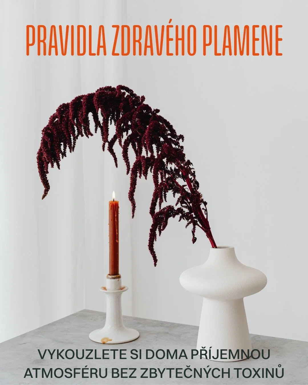 Nechceme v&aacute;m kazit &uacute;tulnou sv&aacute;tečn&iacute; atmosf&eacute;ru ani radost ze sv&iacute;ček, my je tak&eacute; milujeme. Jak si je ale už&iacute;t tak, aby doma zůstal zdrav&yacute; vzduch, nezvy&scaron;ovalo se množstv&iacute; nebez