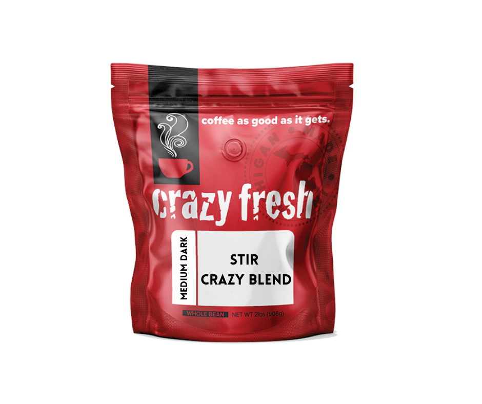 Stir Crazy Blend 2lb. — Crazy Fresh Coffee