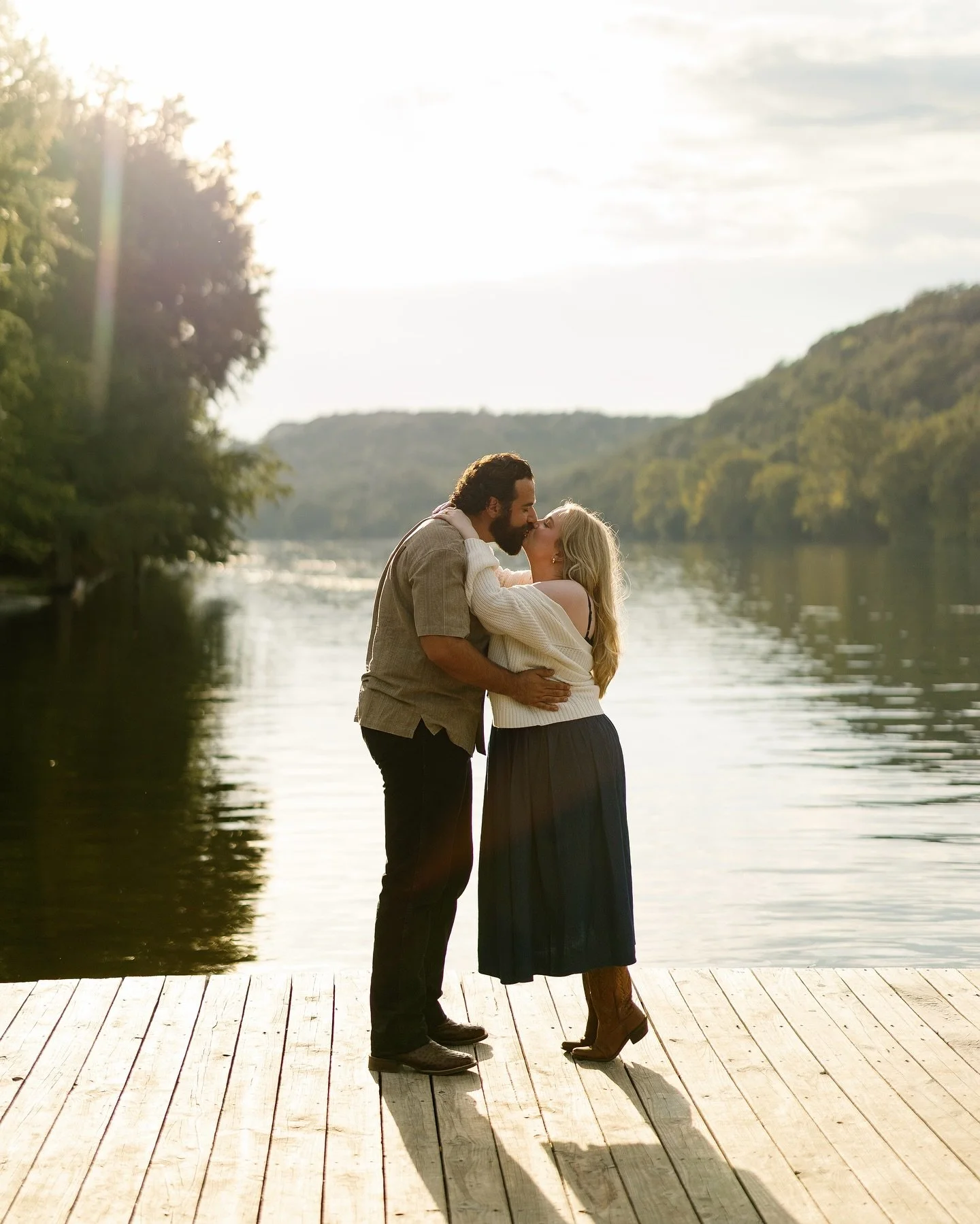 Big heart eyes for these two!!!!! During their engagement session, it felt like I was rekindling with old friends. The love they have for one another is so pure! I can&rsquo;t wait to get them married in January. 🖤🥀
