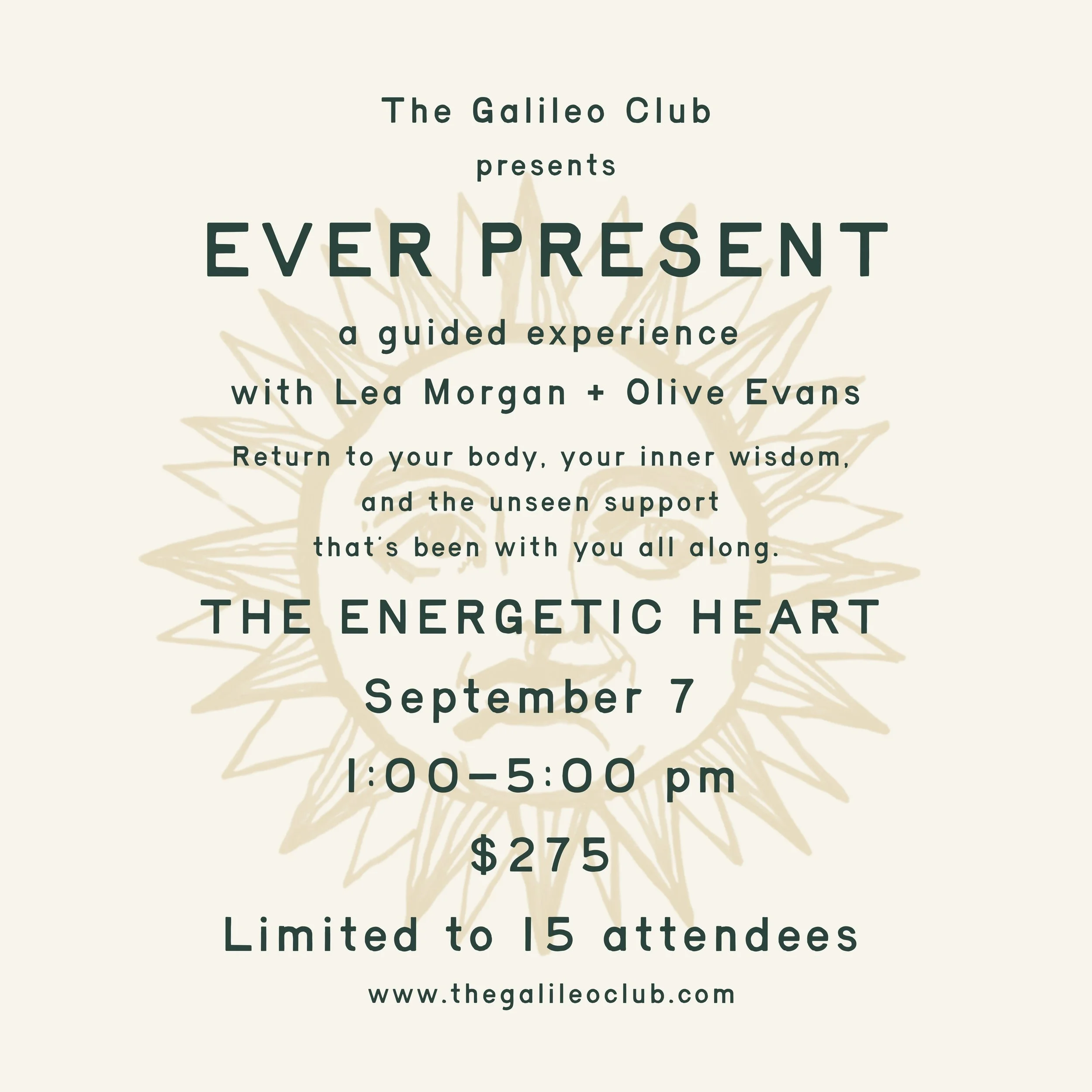 Ever Present with Lea and Olive