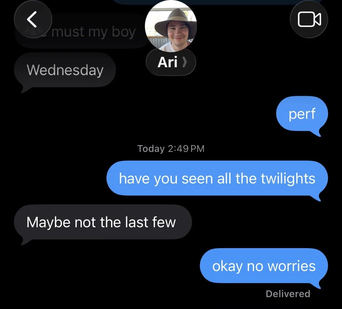 Los Angeles Man Unsure if He Has seen all the twilight movies