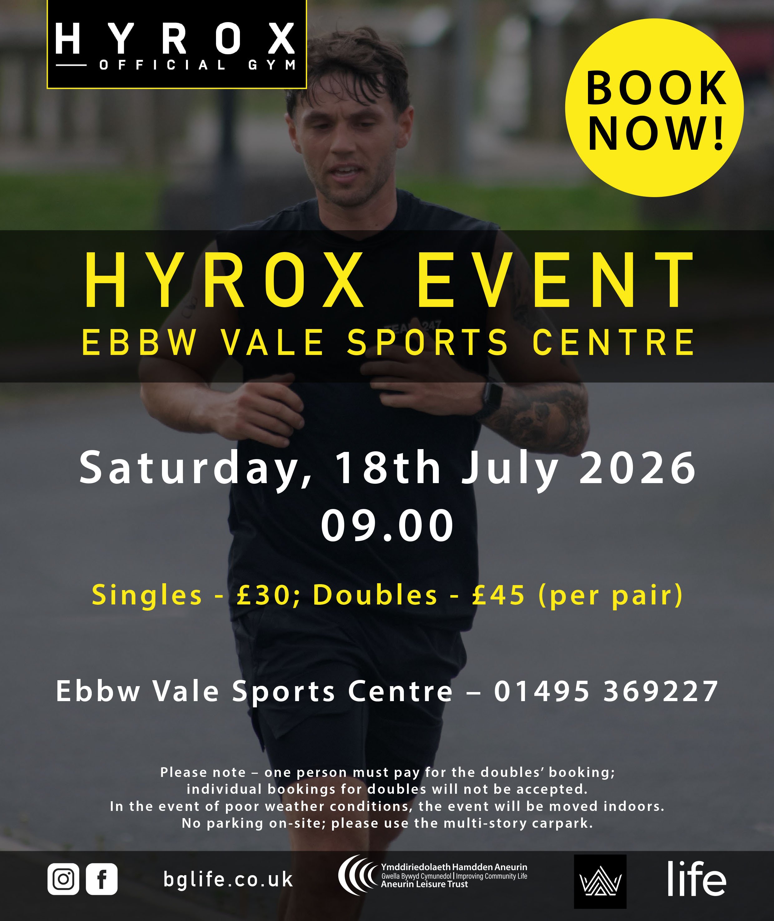 Hyrox - Ebbw Vale Sports Centre