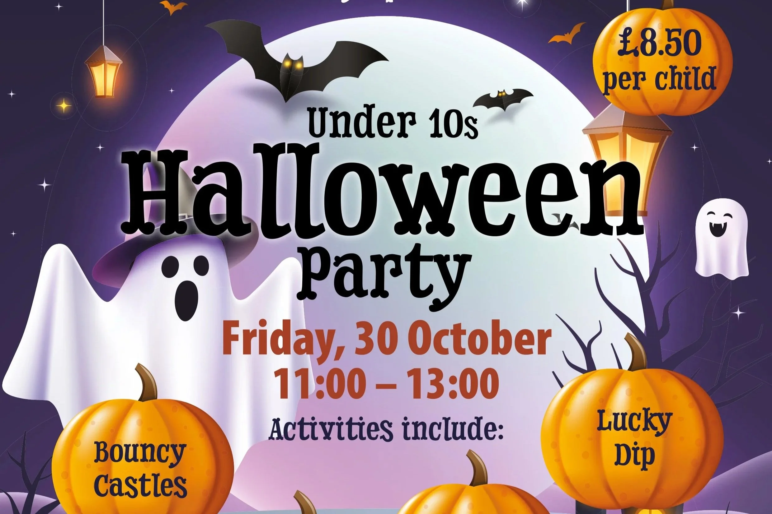Under 10s Halloween Party
