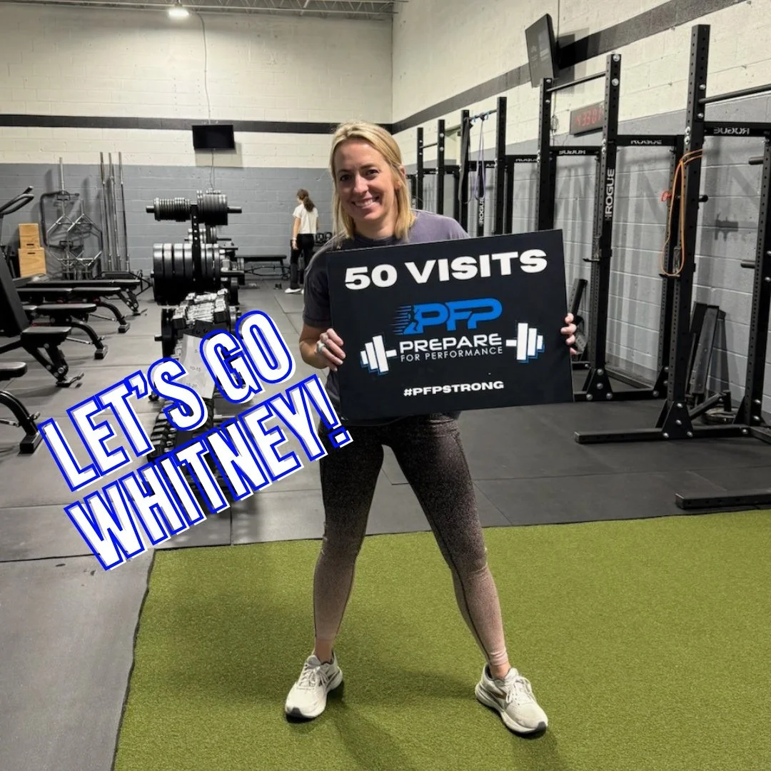 Sundays are a good reminder that progress doesn&rsquo;t come from having more time &mdash; it comes from choosing to show up.

Whitney is a busy mom, a full-time teacher, and somehow still found a way to prioritize herself. This week, she hit 50 visi