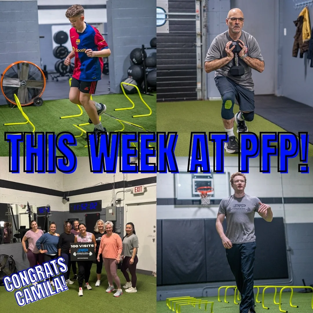 Great week at PFP 👊

Huge shoutout to Camila for hitting 💯

Our athletes killed it all week with speed and plyometric training, and our adults absolutely handled lower body days (yes&hellip; legs were feeling it).

Different goals. Same effort. Sam