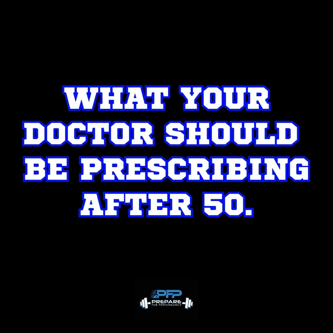 You do not need another pill for energy. Weakness is expensive.

After 50, the real prescription is strength training.

It supports bone density.
It improves balance and stability.
It helps regulate blood sugar.
It gives you energy because daily life