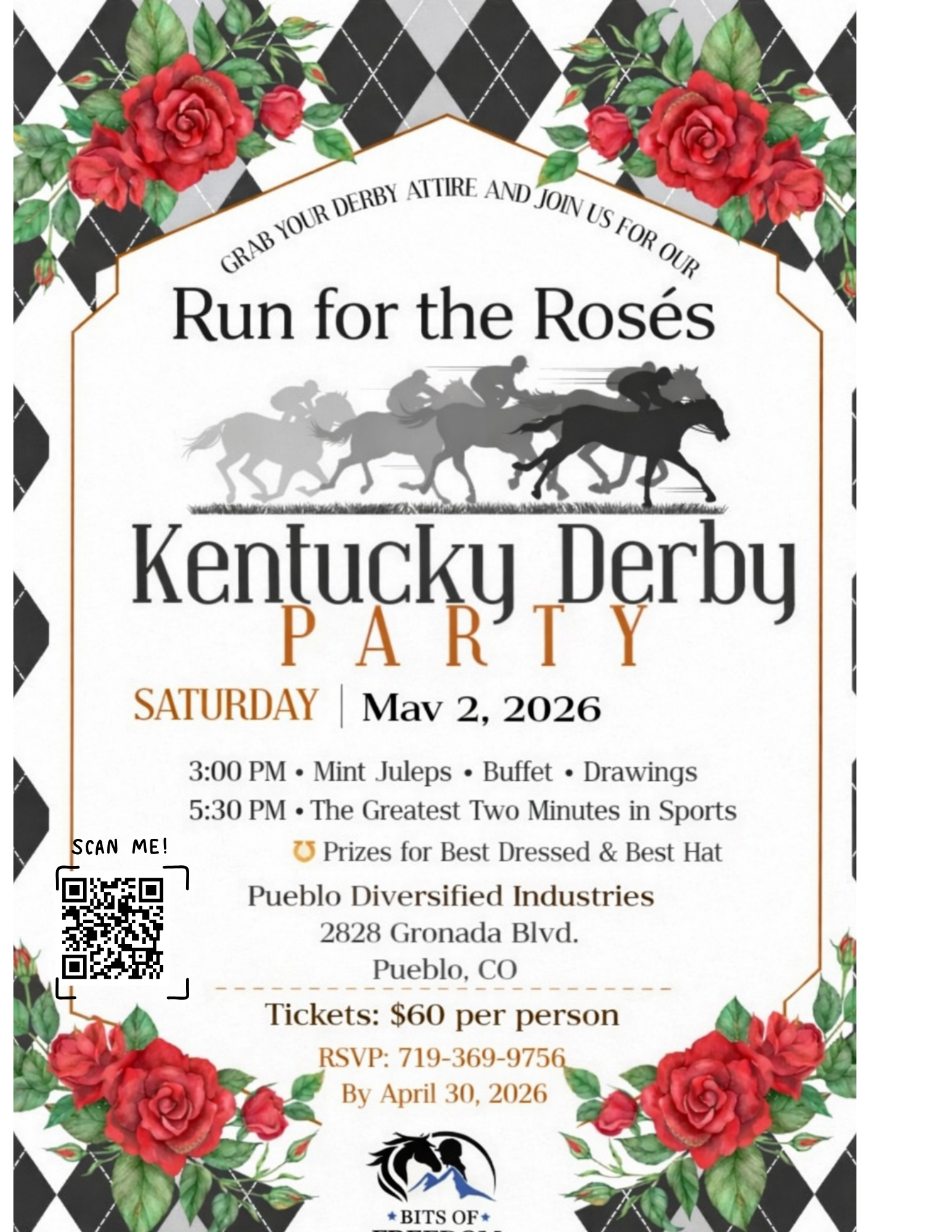 RUN FOR ROSES KENTUCKY DERBY