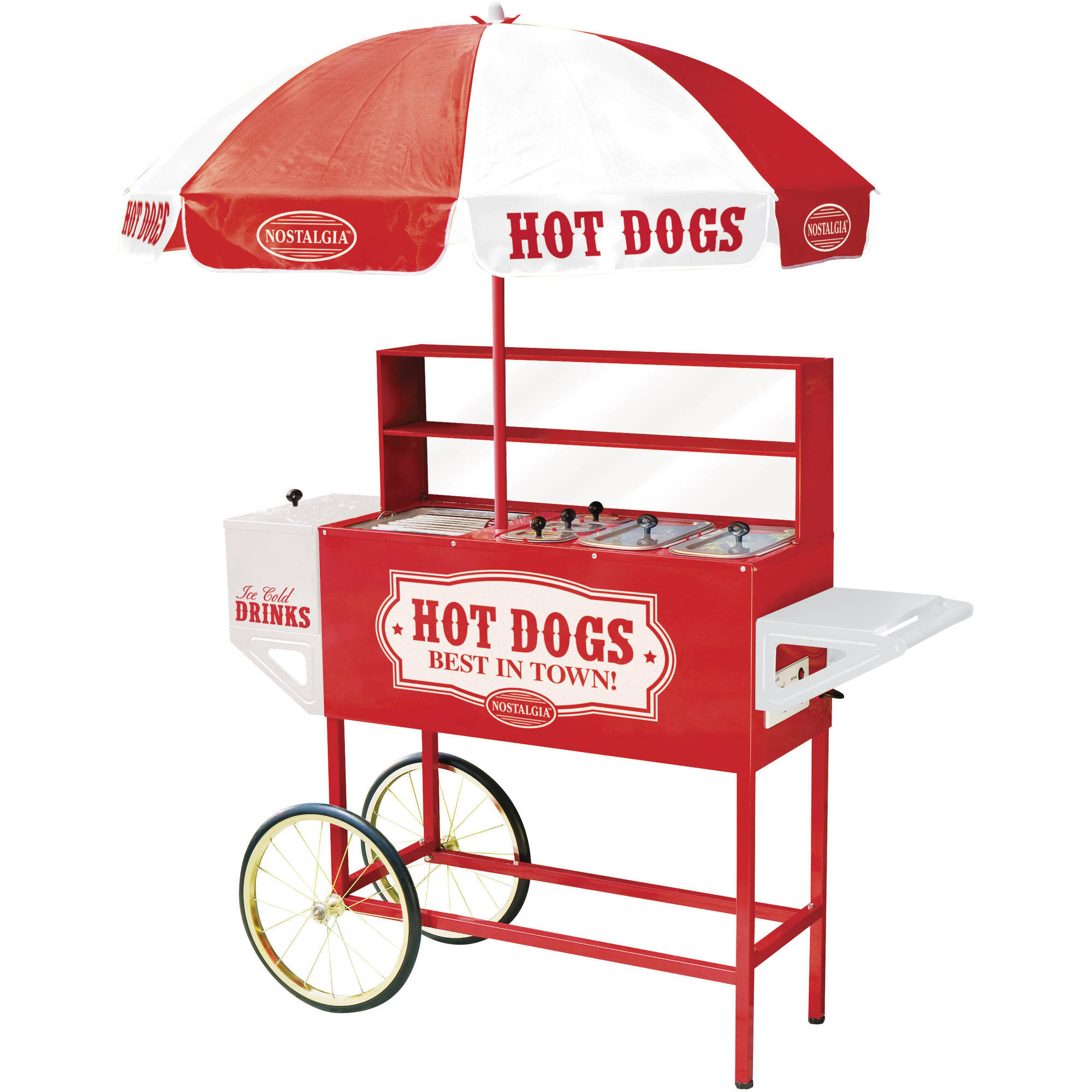 Hot Dog Cart Steamer