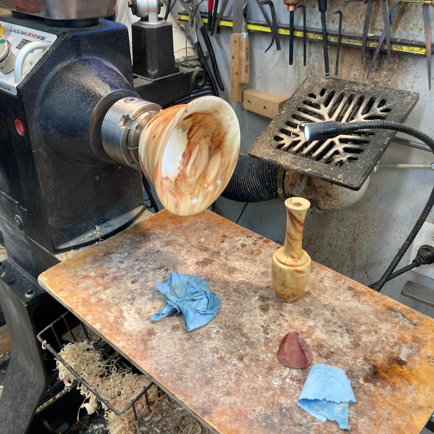 I am so excited!!! The Box Elder I found a couple of weeks ago is very wet so I can't make anything &quot;big&quot; for this weekend's shows (Hops on the Hudson in Cold Spring Saturday and Nyack Street Fair Sunday) but I was able to make a bunch of s