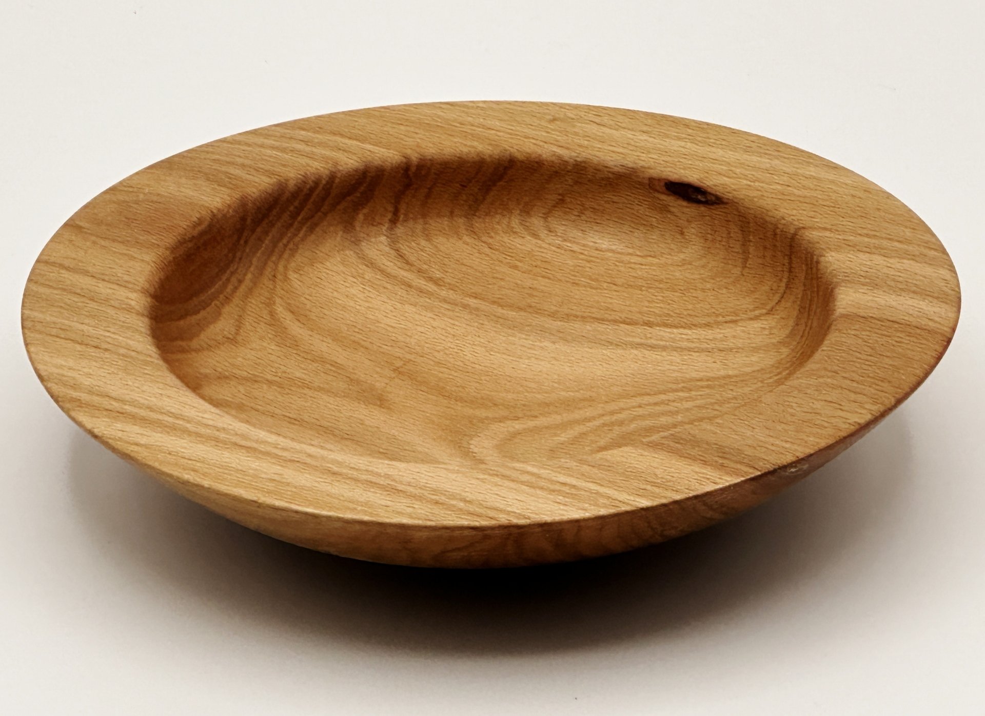 #357 - Small Beech Dish 1 1/2"H x 6"W