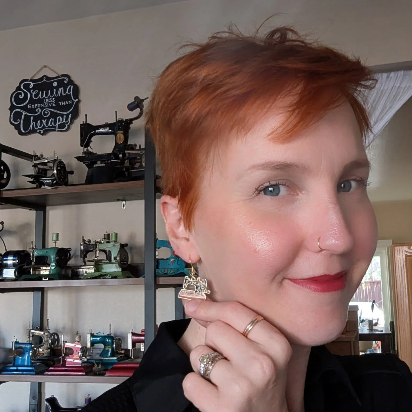 My newest and smallest sewing machines yet. 😄