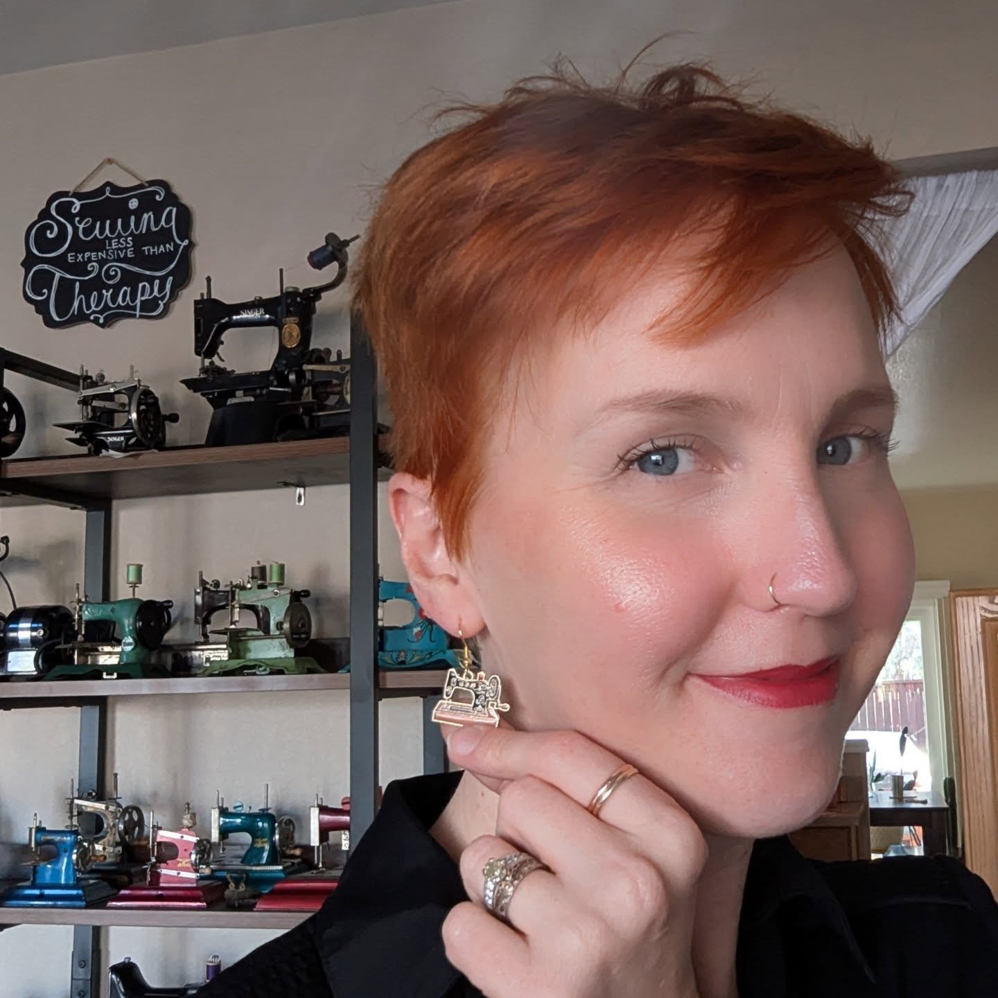 My newest and smallest sewing machines yet. 😄