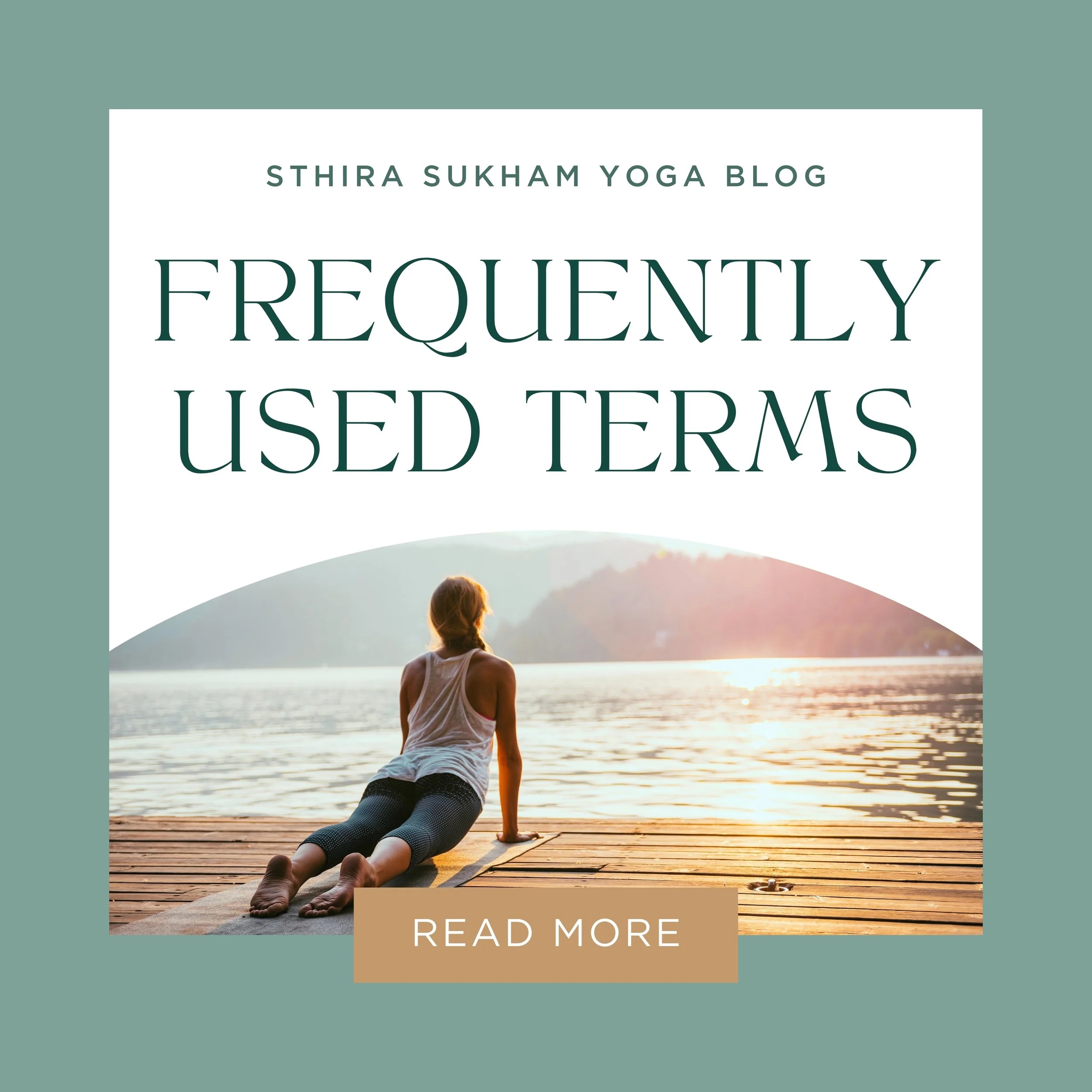 Frequently Used Terms in Yoga