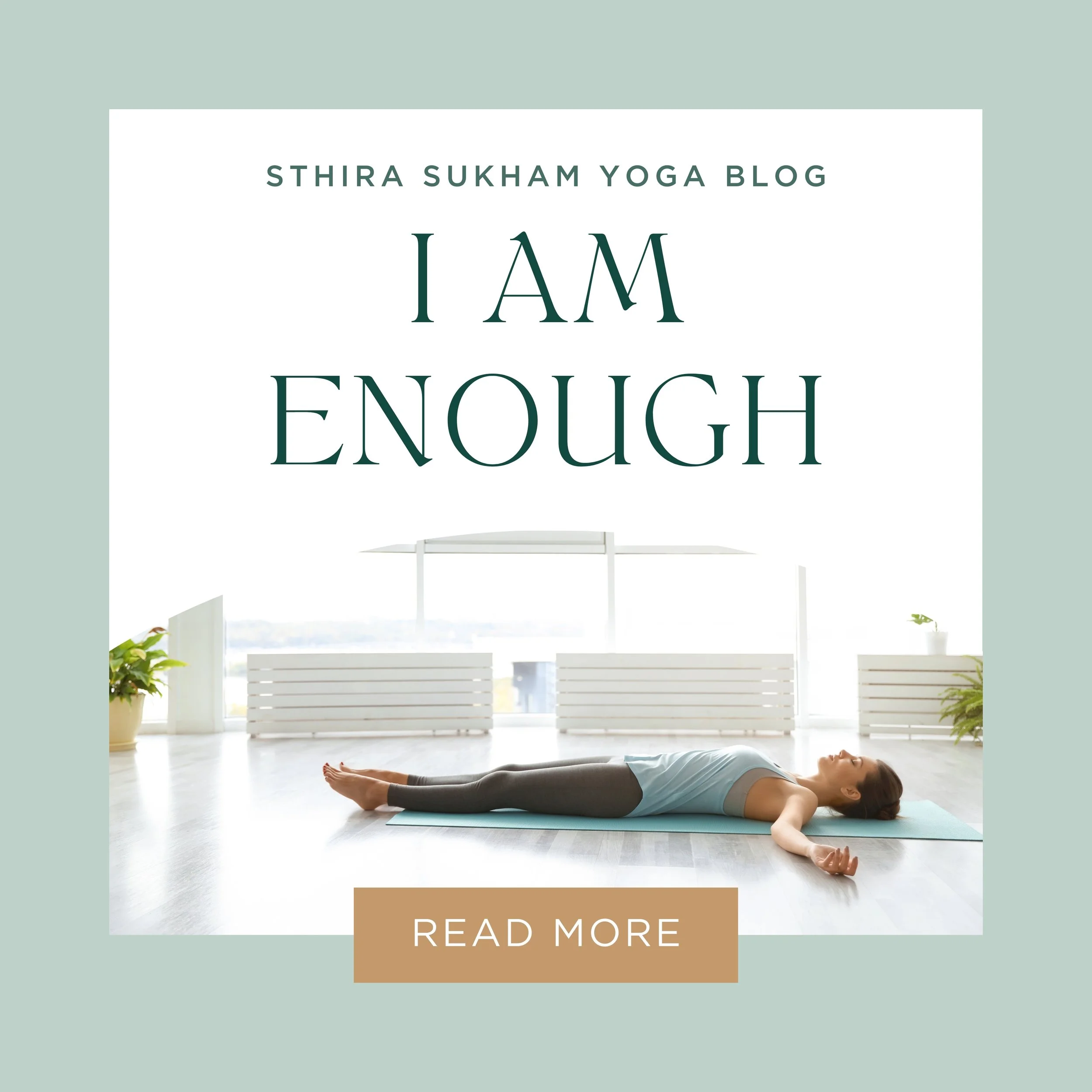 I am ENOUGH