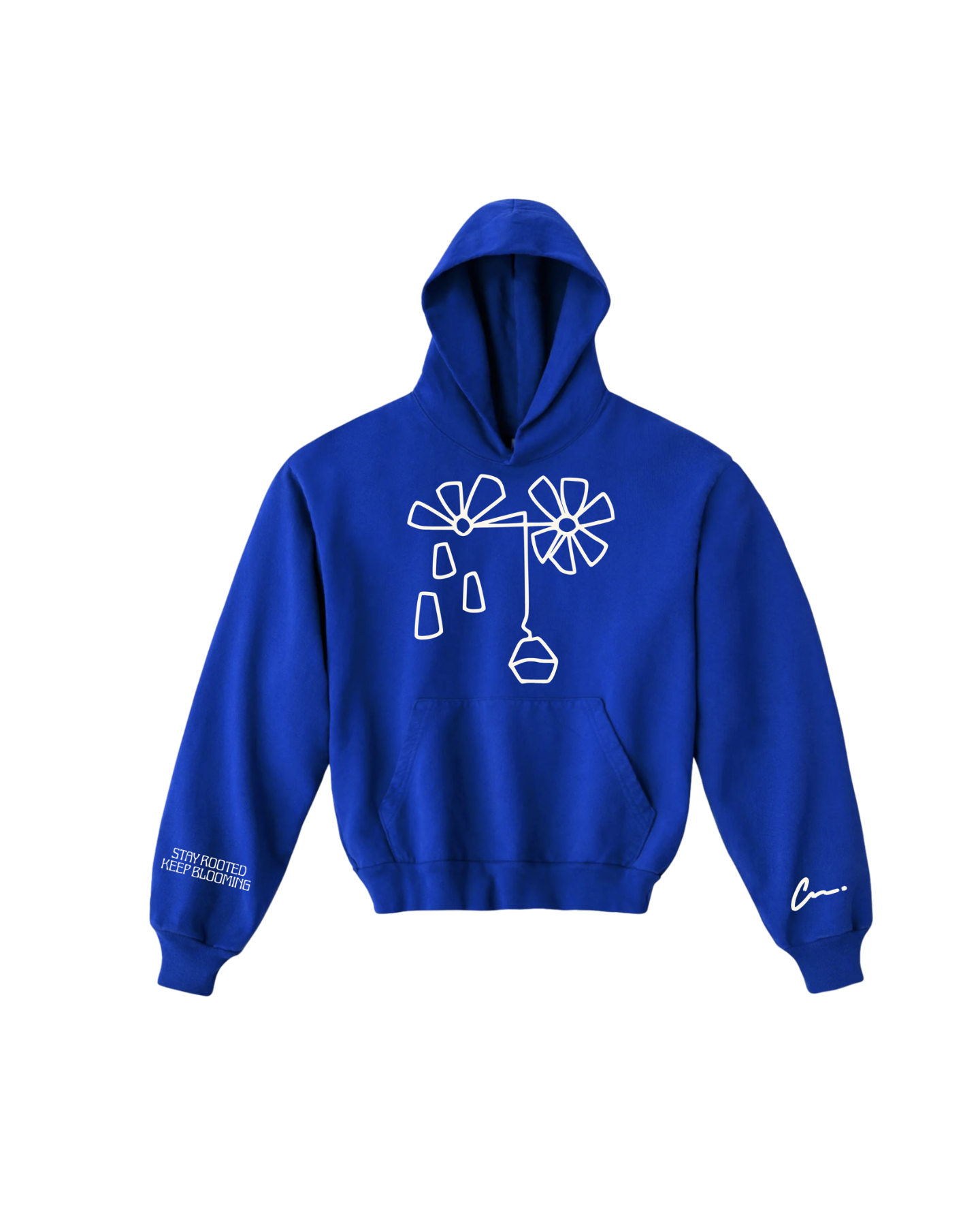 COBALT BLUE 'Water Me.' Hoodie (Pre-Order)