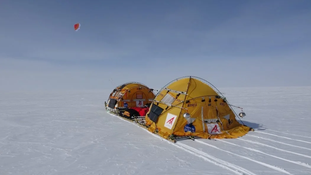 Sledding 2500+ km across Antarctica
