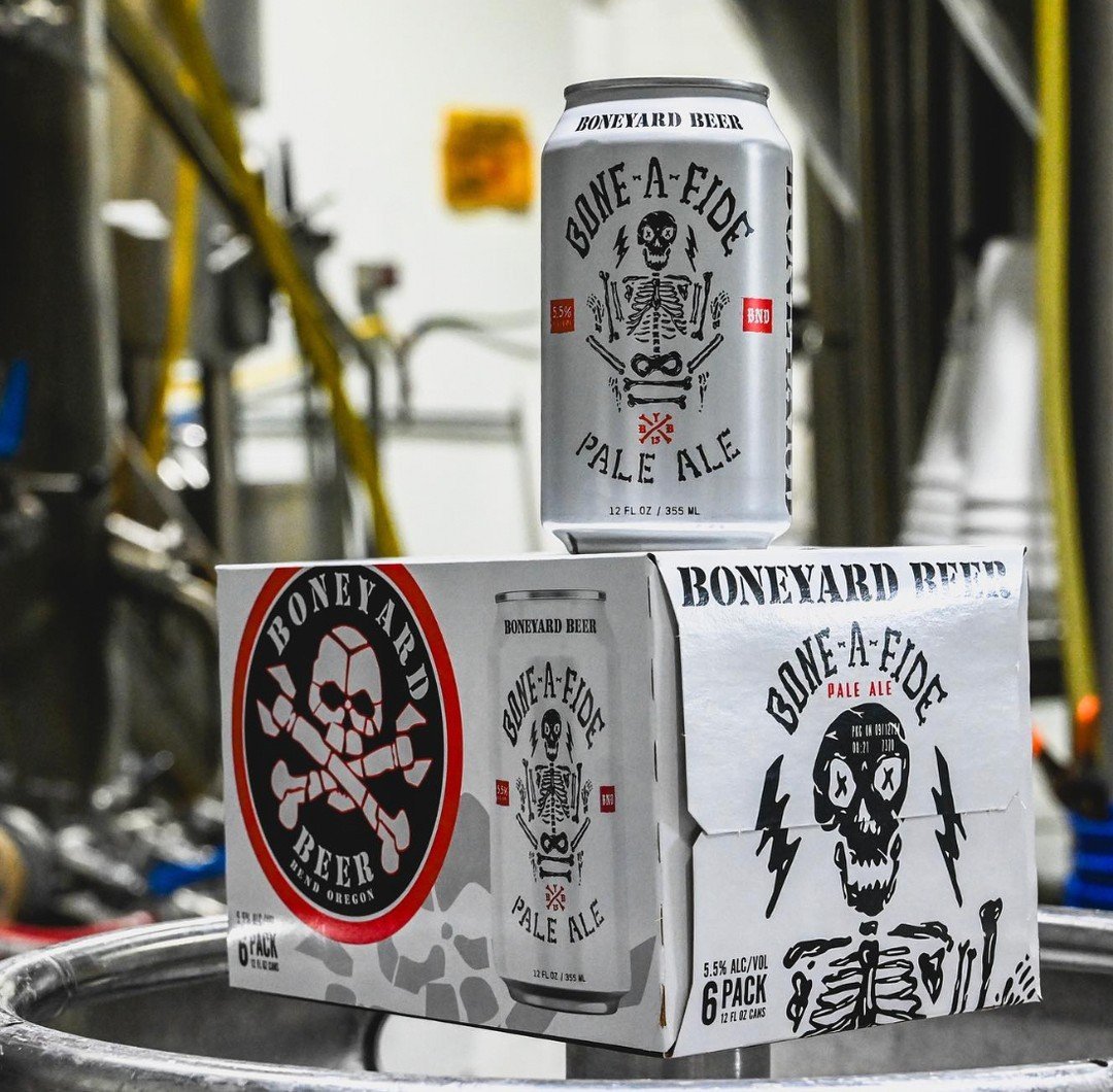 When we say that Bone-A-Fide is clean and balanced, we&rsquo;re not talking about its features. ⁠
⁠
We&rsquo;re talking about its DNA&mdash;it&rsquo;s balanced in its bones. One of the original Boneyard favorites, this pale ale is always at the ready