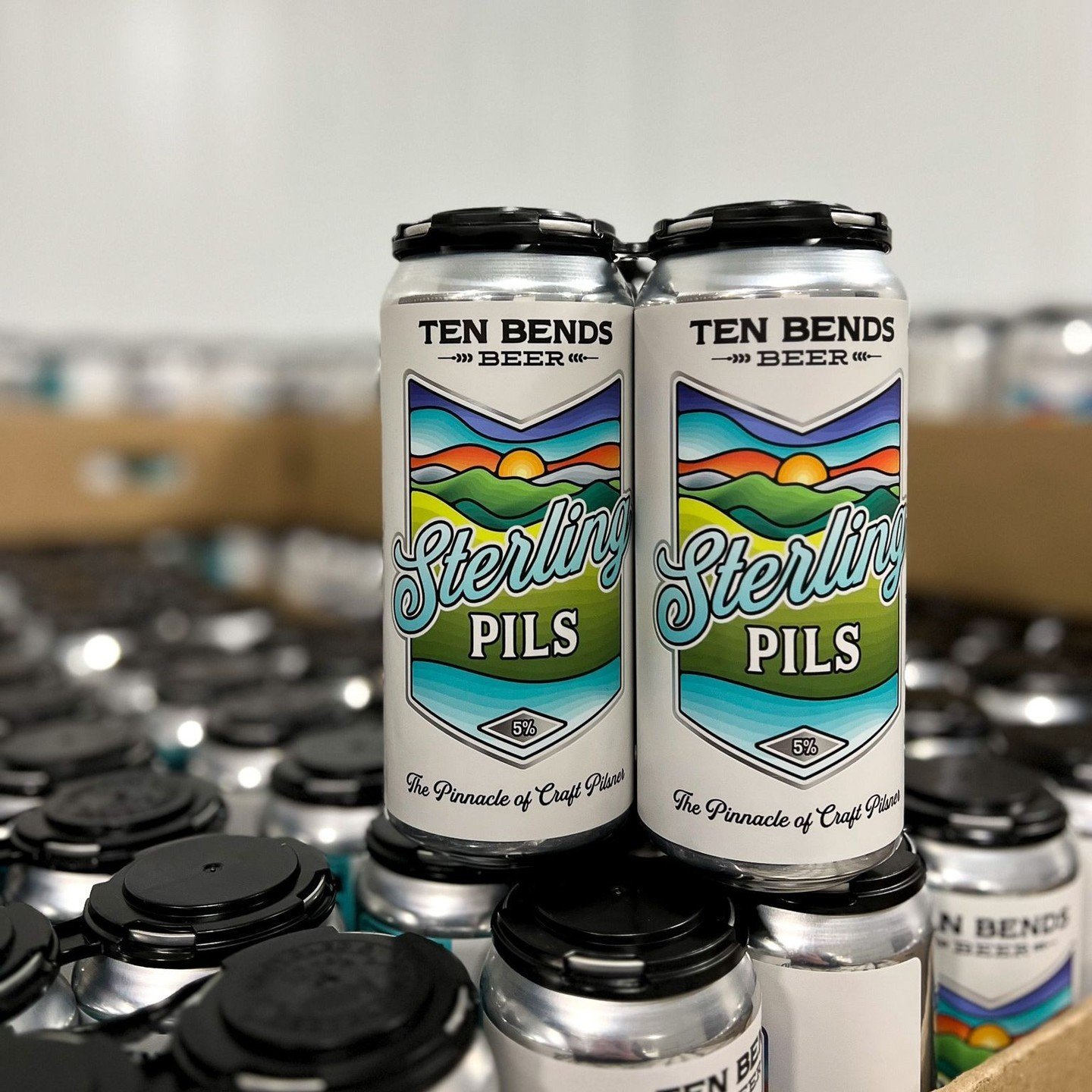 Nine times out of ten we're drinking a pilsner- extra points if it's Vermont made! @tenbendsbeer⁠
⁠
☀️☀️☀️