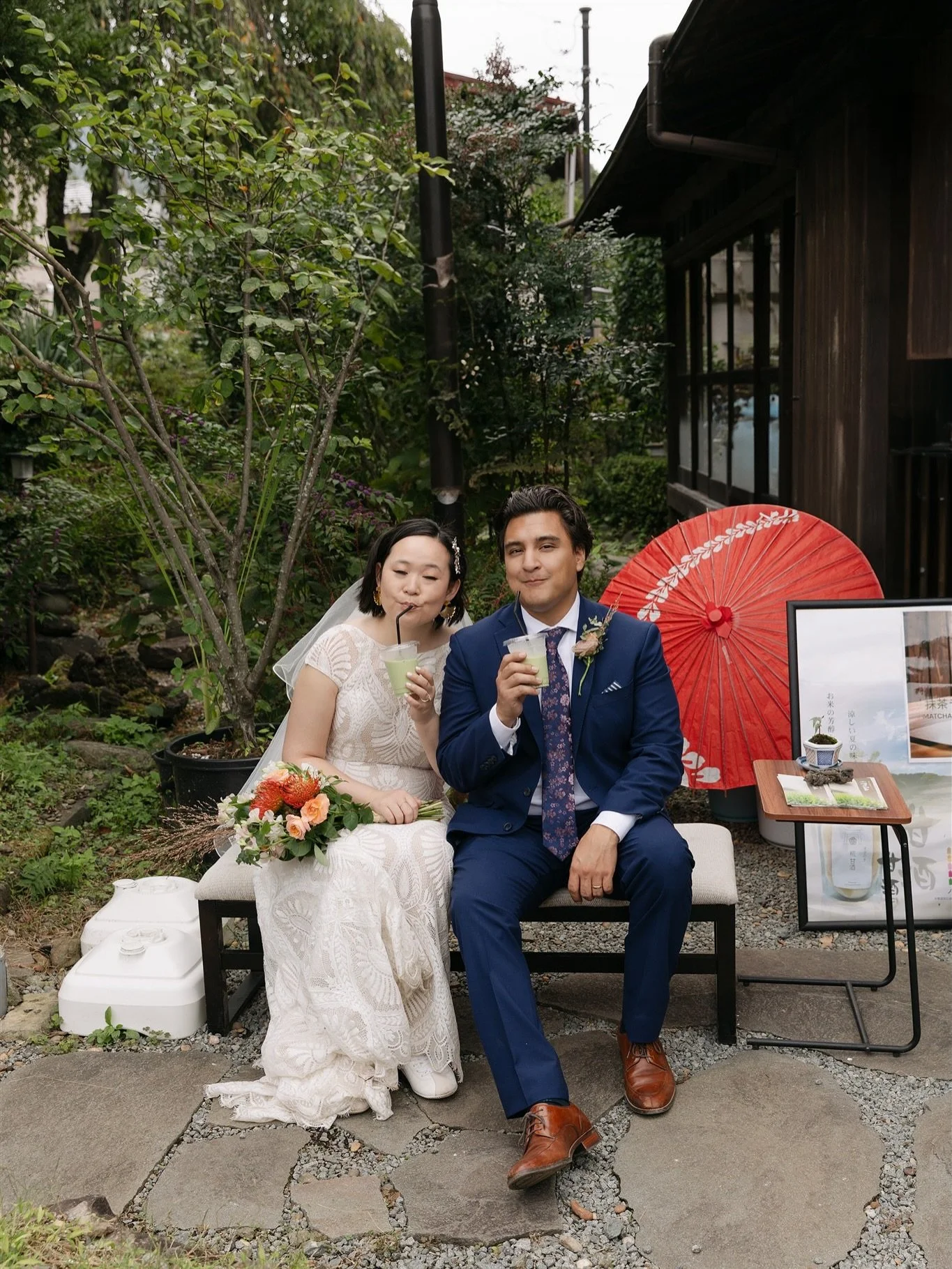 In Japanese culture, trees bound together by a shimenawa (sacred rope) are known as Meoto Sugi &mdash; the &lsquo;marriage trees.&rsquo; We didn&rsquo;t go looking for them, it was a happy accident that we stumbled upon &mdash; nature&rsquo;s way of 