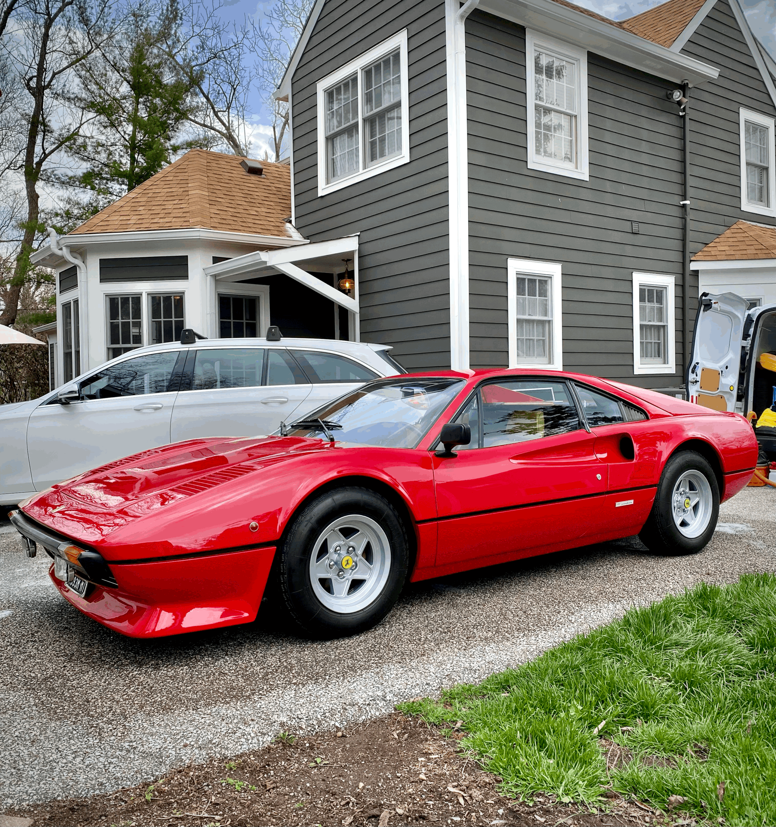 Ferrari exterior detailing