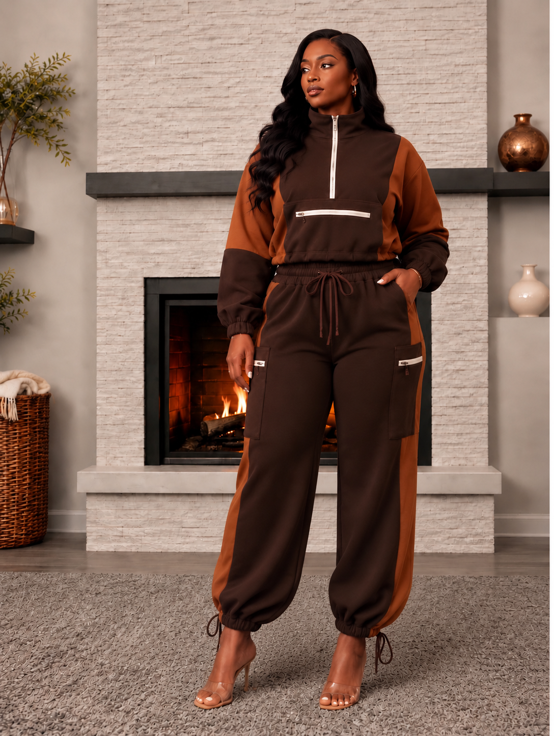 Mocha Comfort Cargo Set