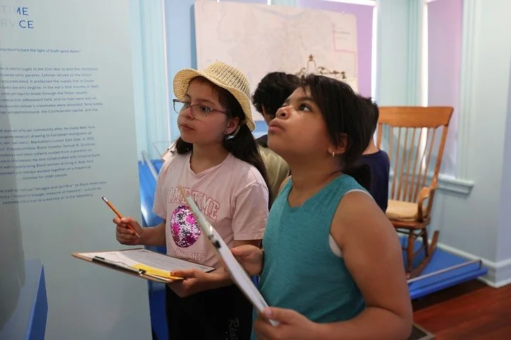 Field trips at the Lewis Latimer House include an interactive scavenger hunt that sparks curiosity and encourages exploration 🔎 Students get uncovering clues about Lewis Latimer&rsquo;s work, life, family, and legacy in our permanent exhibition! Boo