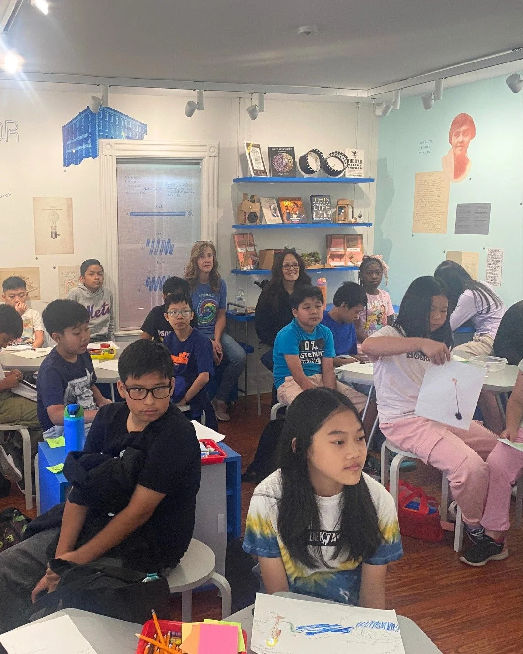 Did you know that our field trips include design challenges and prompts? After learning about Lewis Latimer&rsquo;s inventions and contributions, students get to design their own inventions to solve a real world problem. Our STEAM activities encourag