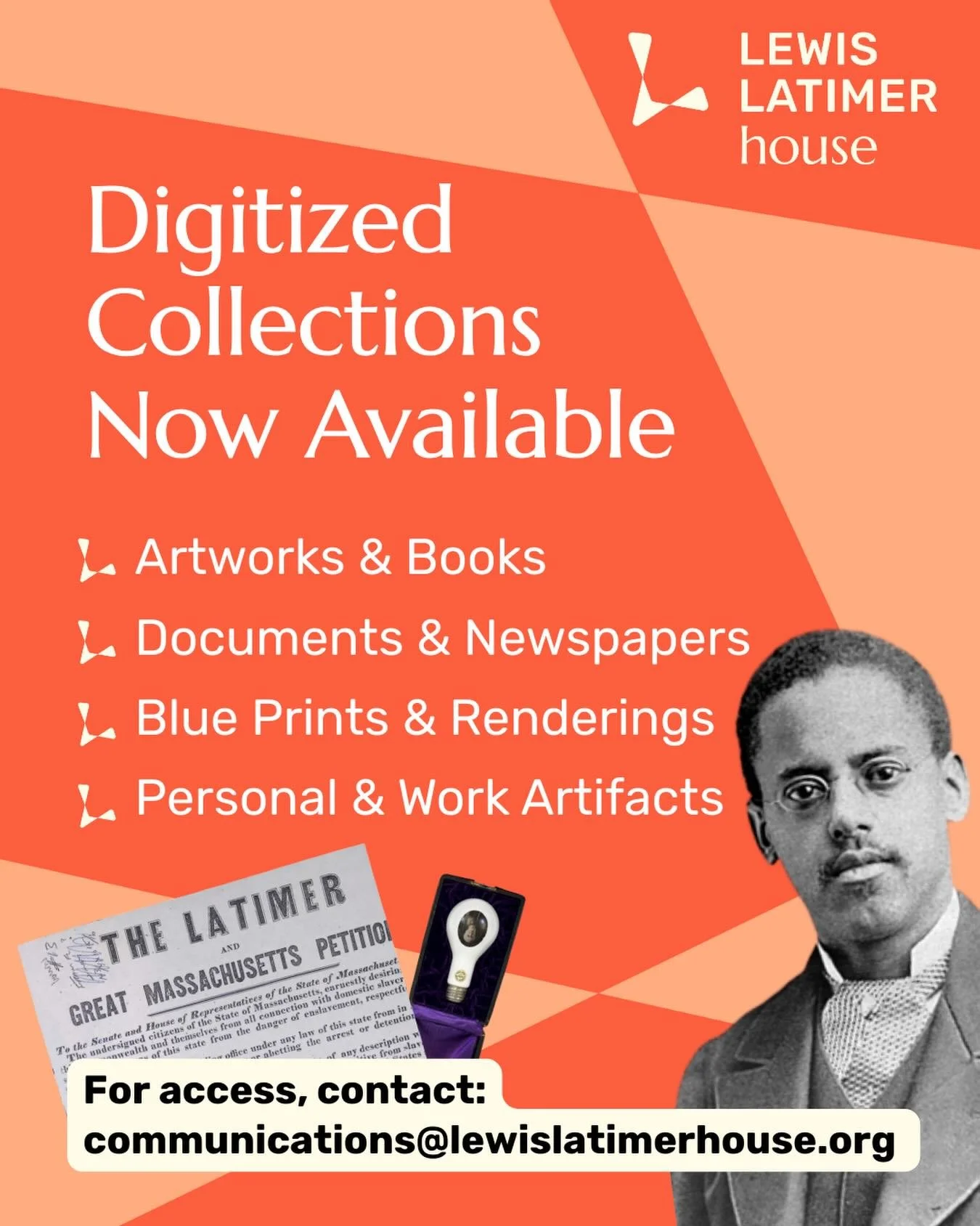 Happy Black History Month 2026! We&rsquo;re proud to celebrate by launching the Lewis Latimer House Digitized Collections: a powerful archive that preserves and amplifies Lewis Latimer&rsquo;s legacy and historical impact as a self-taught Black inven