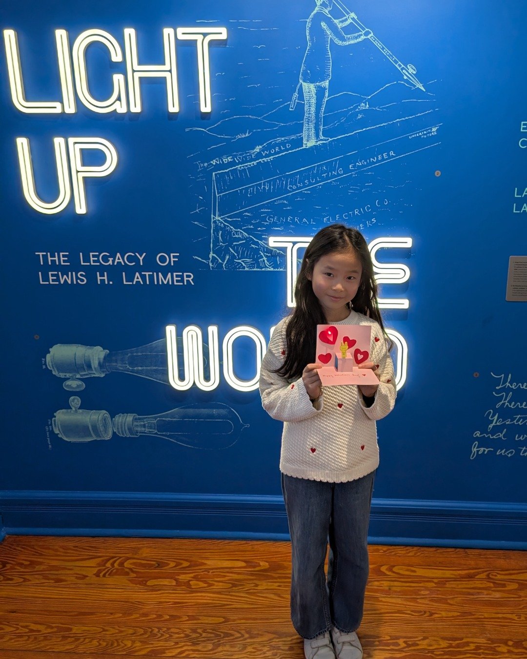 Last Saturday, we celebrated Valentine&rsquo;s Day and Lewis Latimer&rsquo;s contributions to electrical lighting by creating pop-up cards! Participants combined LEDs with various paper engineering techniques to create cards dedicated to their loved 